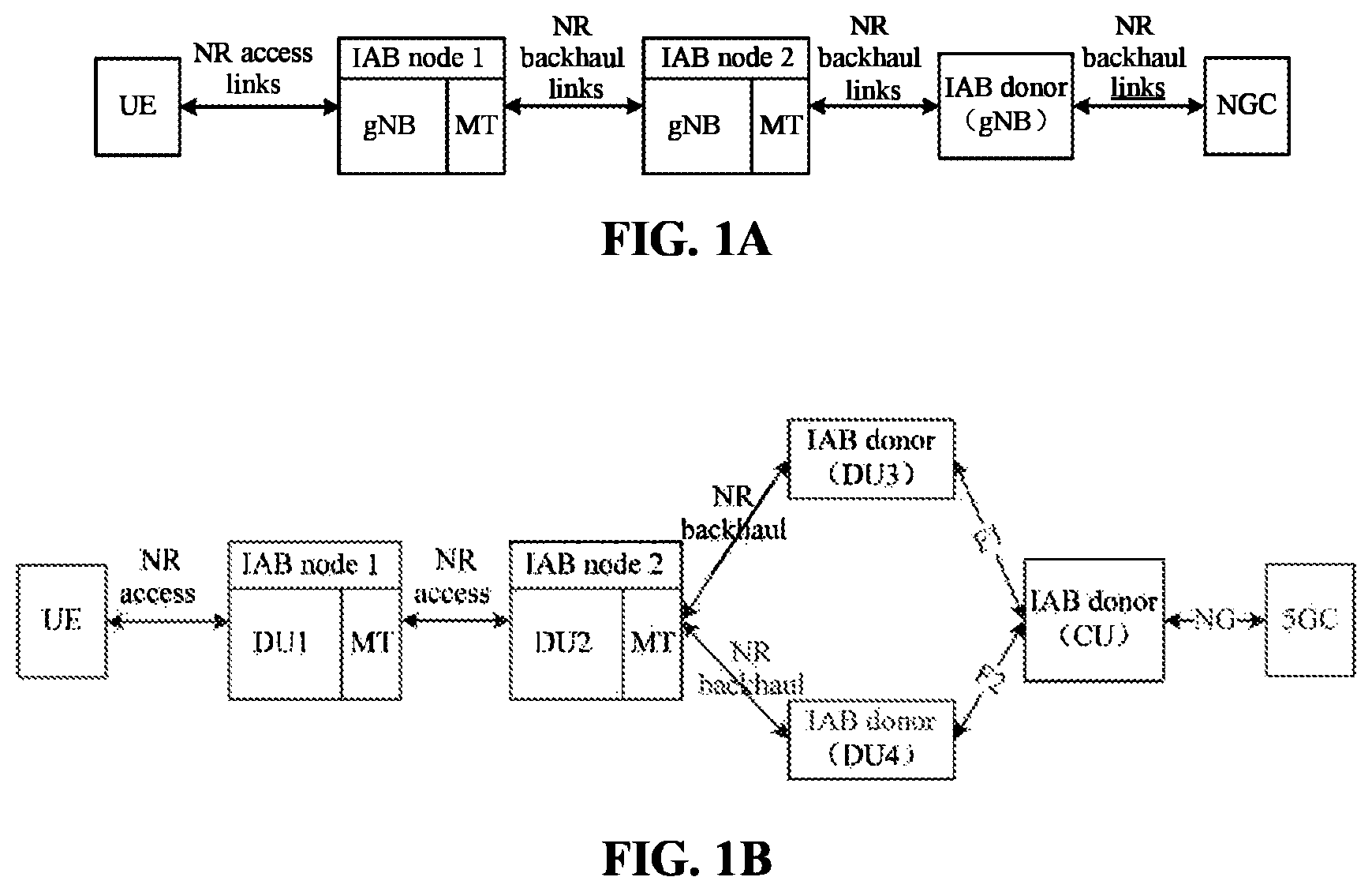 Patent US12610302 Figure 1 – Method for performing relay forwarding on integrated access and backhaul links, information acquisition method, node, and storage medium