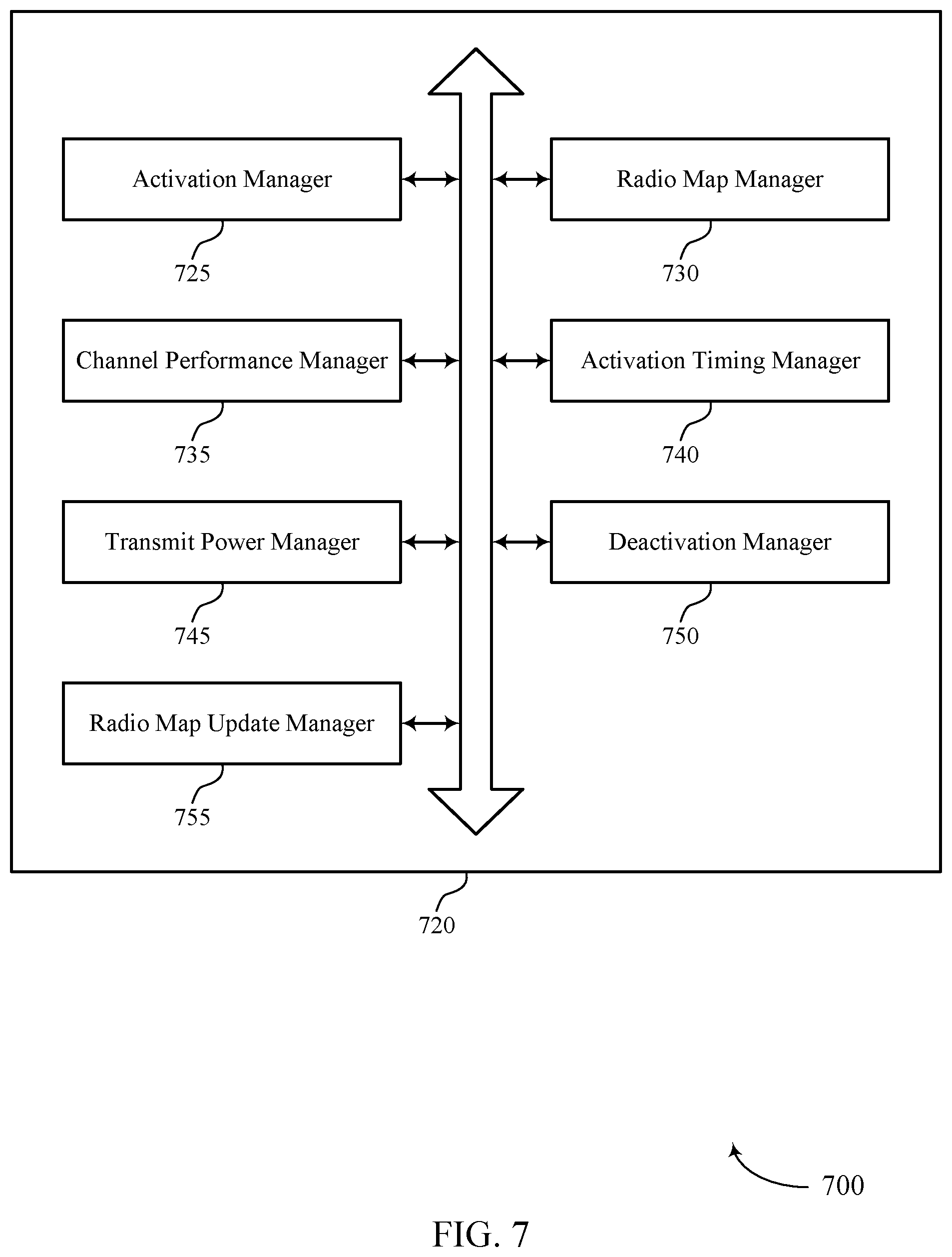 Patent US12610320 Figure 7 – Radio map-based uplink power control