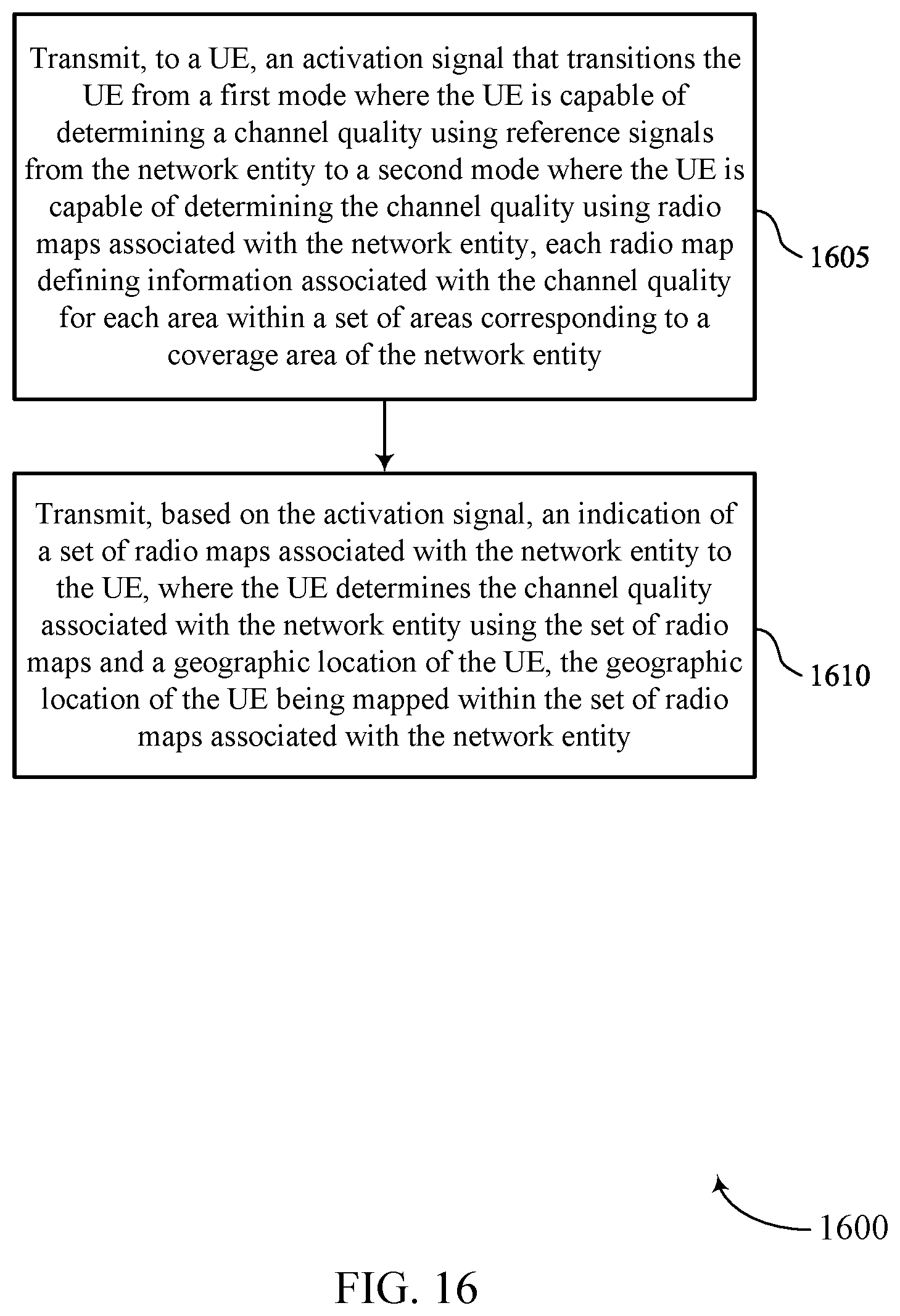 Patent US12610320 Figure 16 – Radio map-based uplink power control