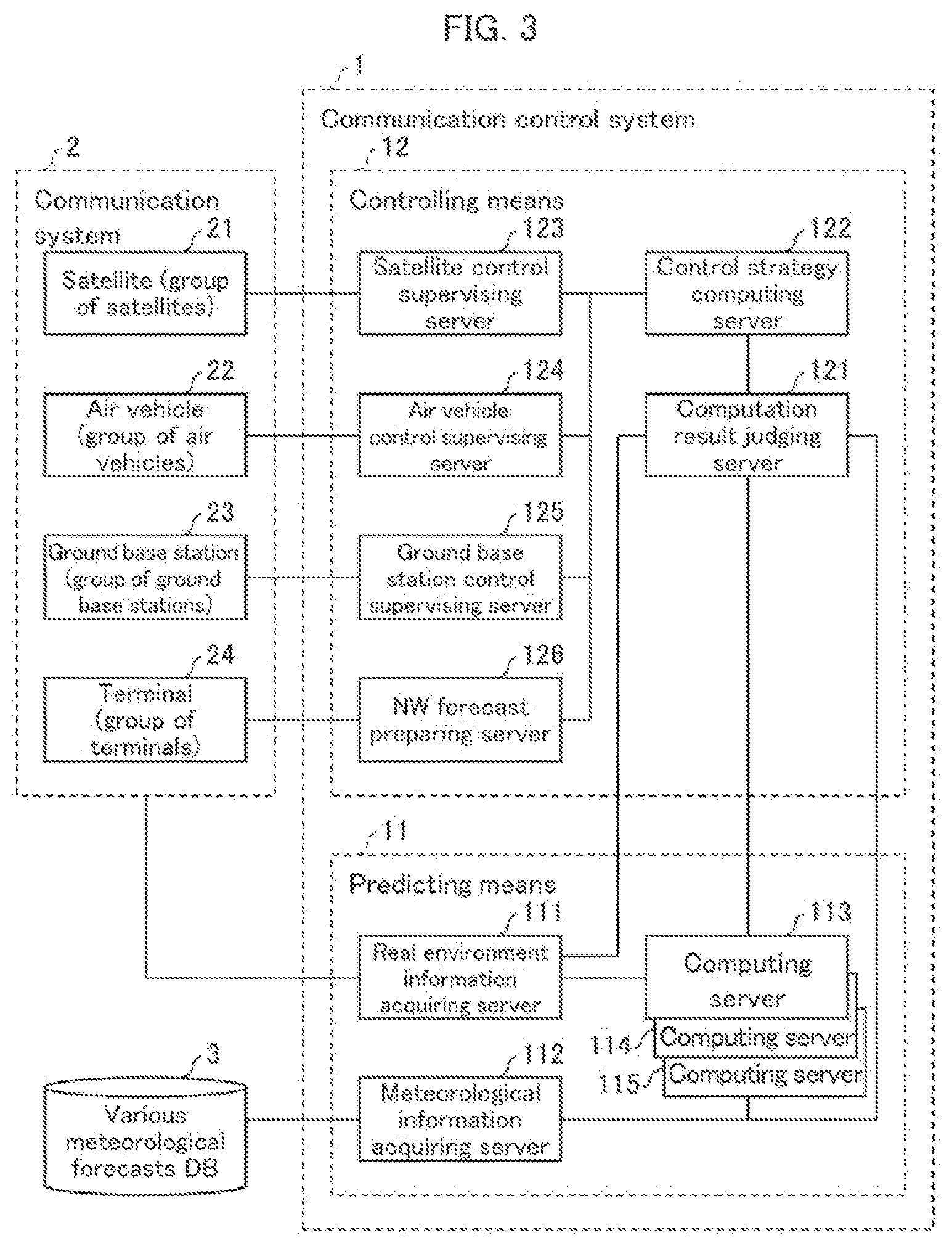 Patent US12610341 Figure 2 – Communication control system, communication system control method, and recording medium