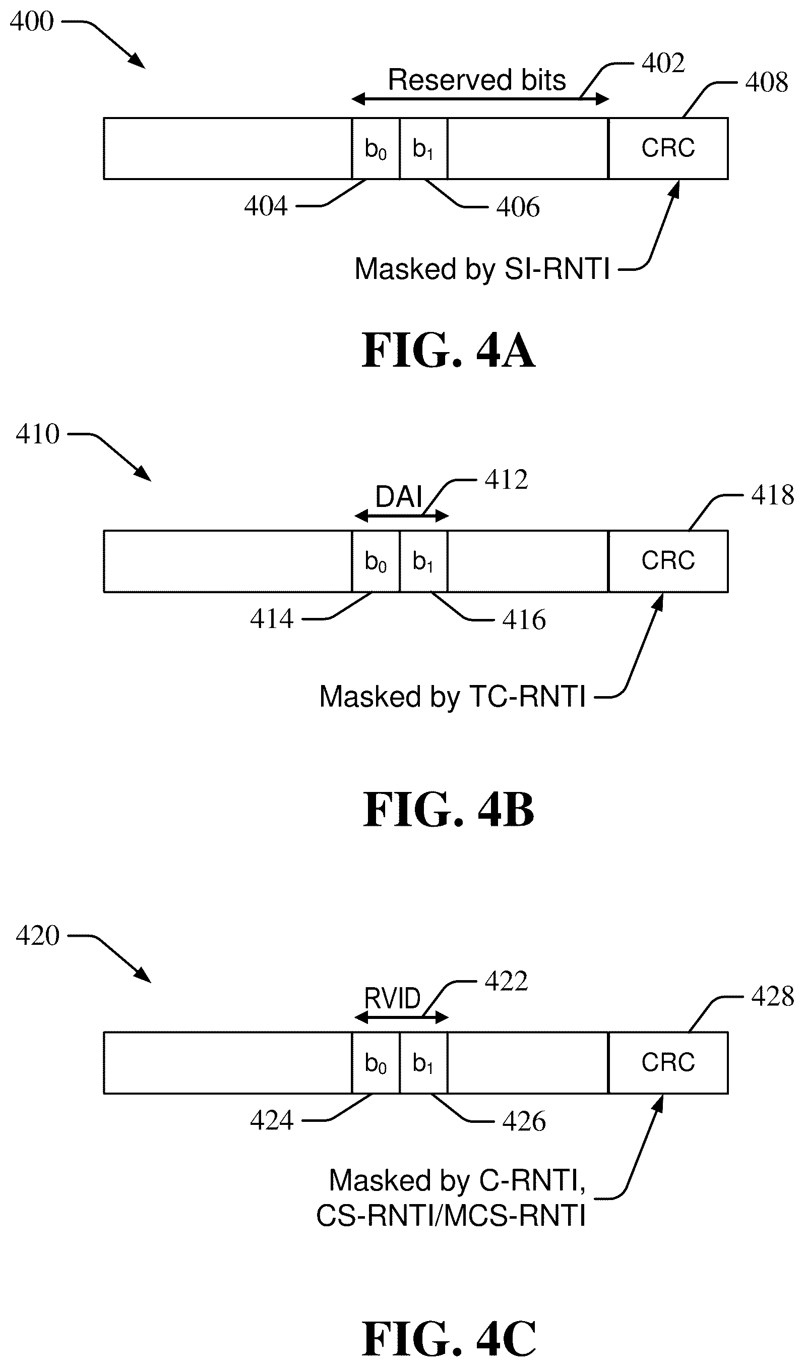 Patent US12610373 Figure 4 – Scaling of physical downlink and uplink shared channel transport blocks for select frequency bands