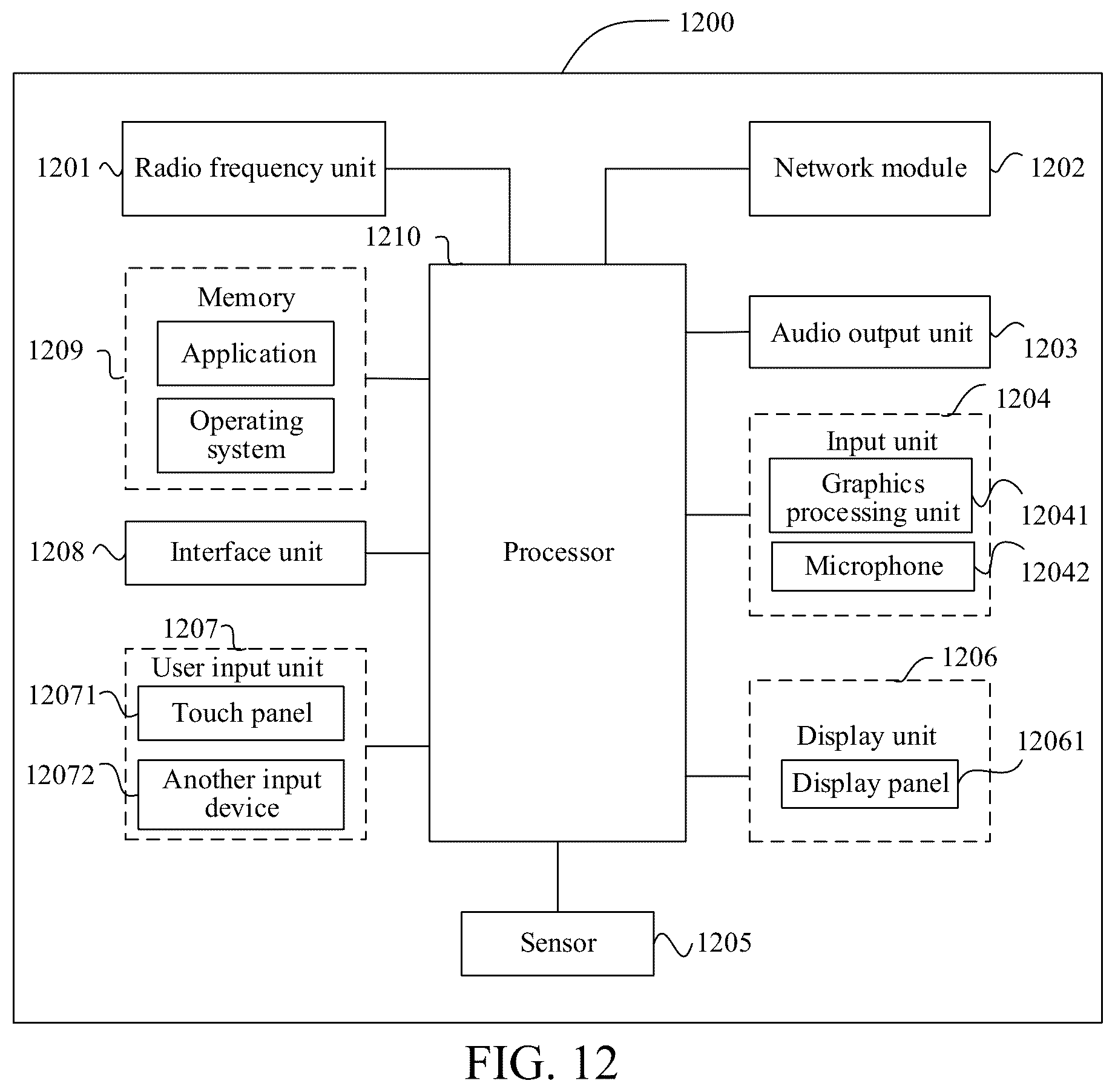 Patent US12610375 Figure 4 – Method for processing PDCCH monitoring capability, terminal, and network-side device