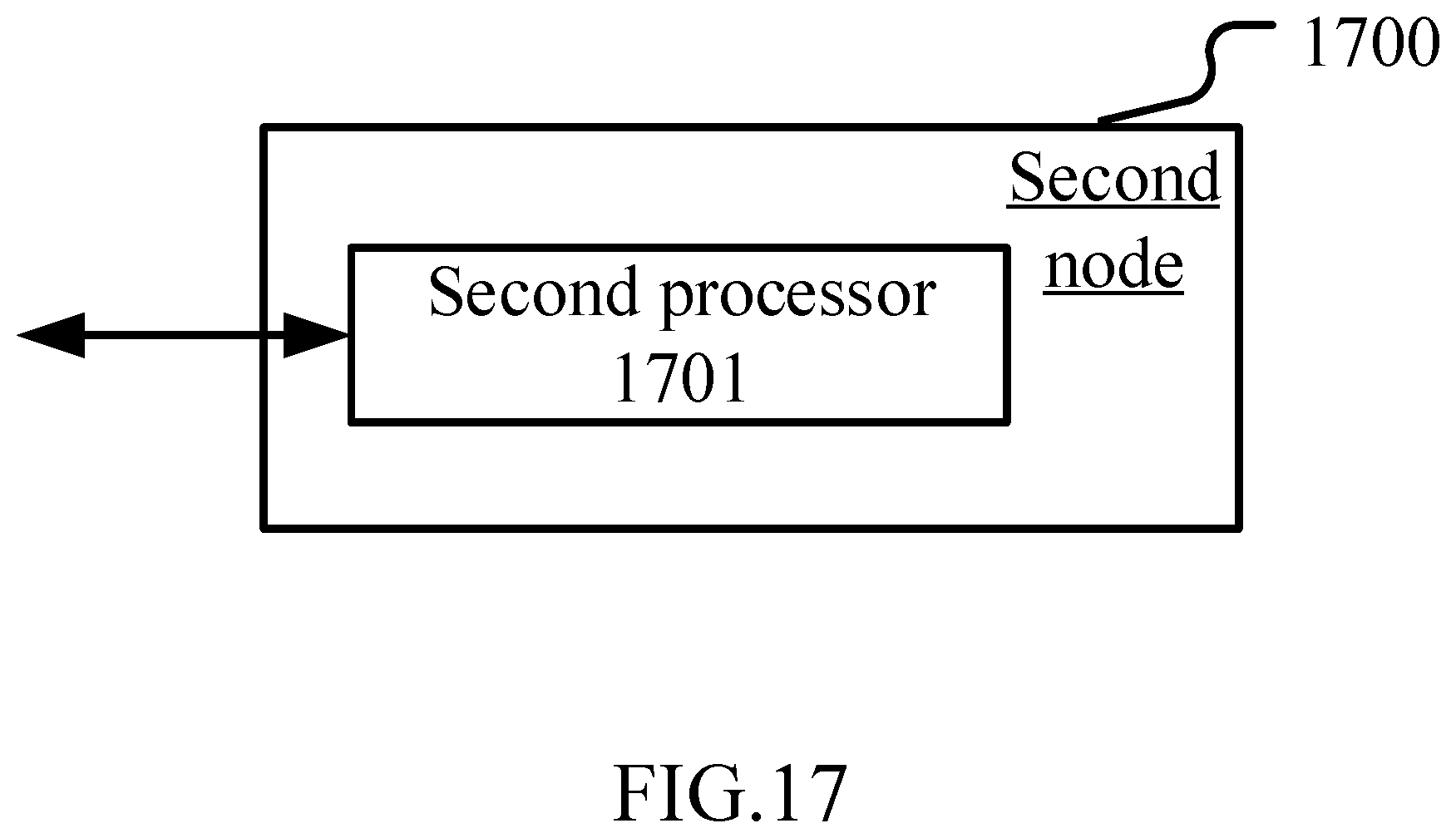 Patent US12610384 Figure 17 – Method and device in nodes used for wireless communication