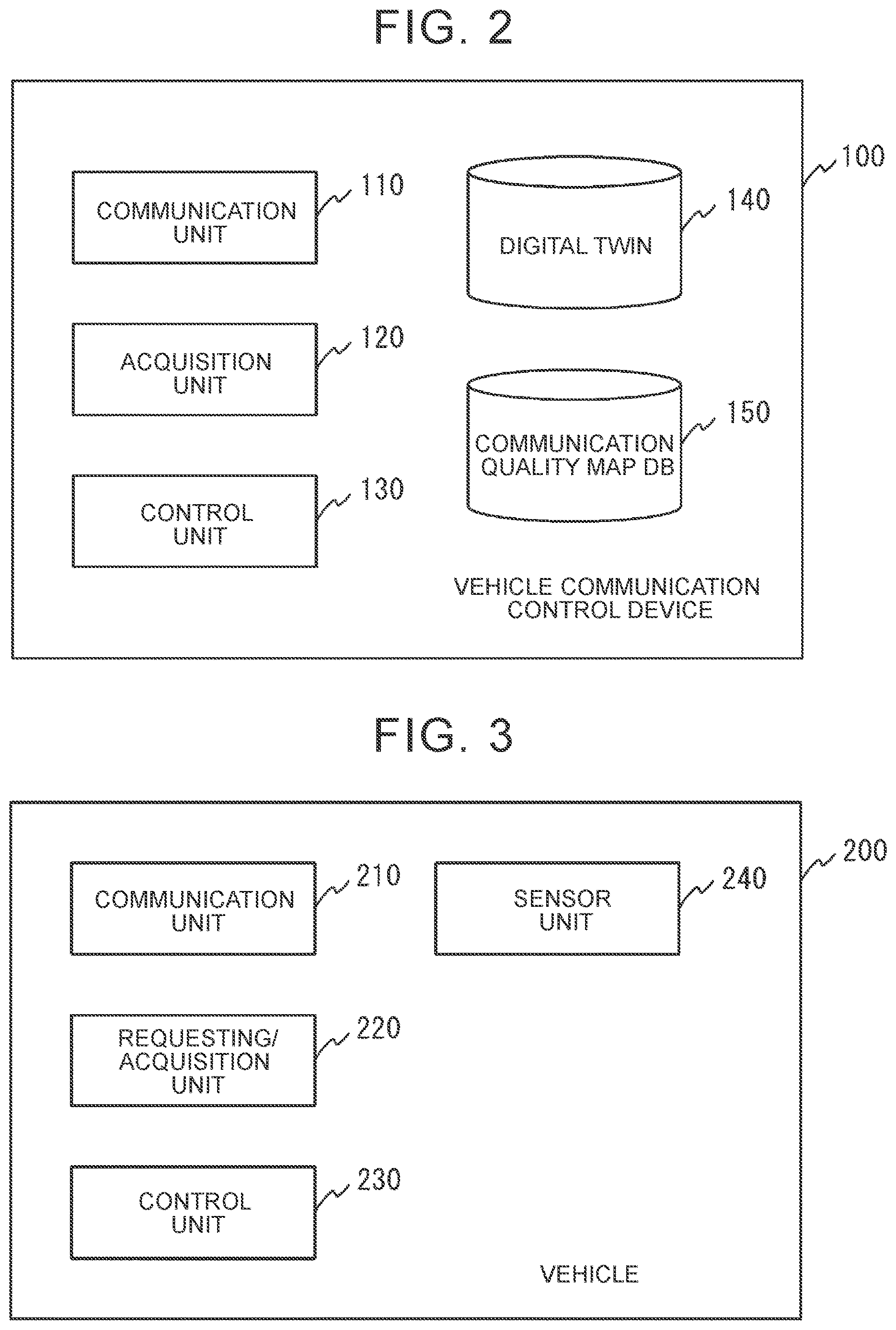 Patent US12610385 Figure 2 – Vehicle communication control device, system, and method