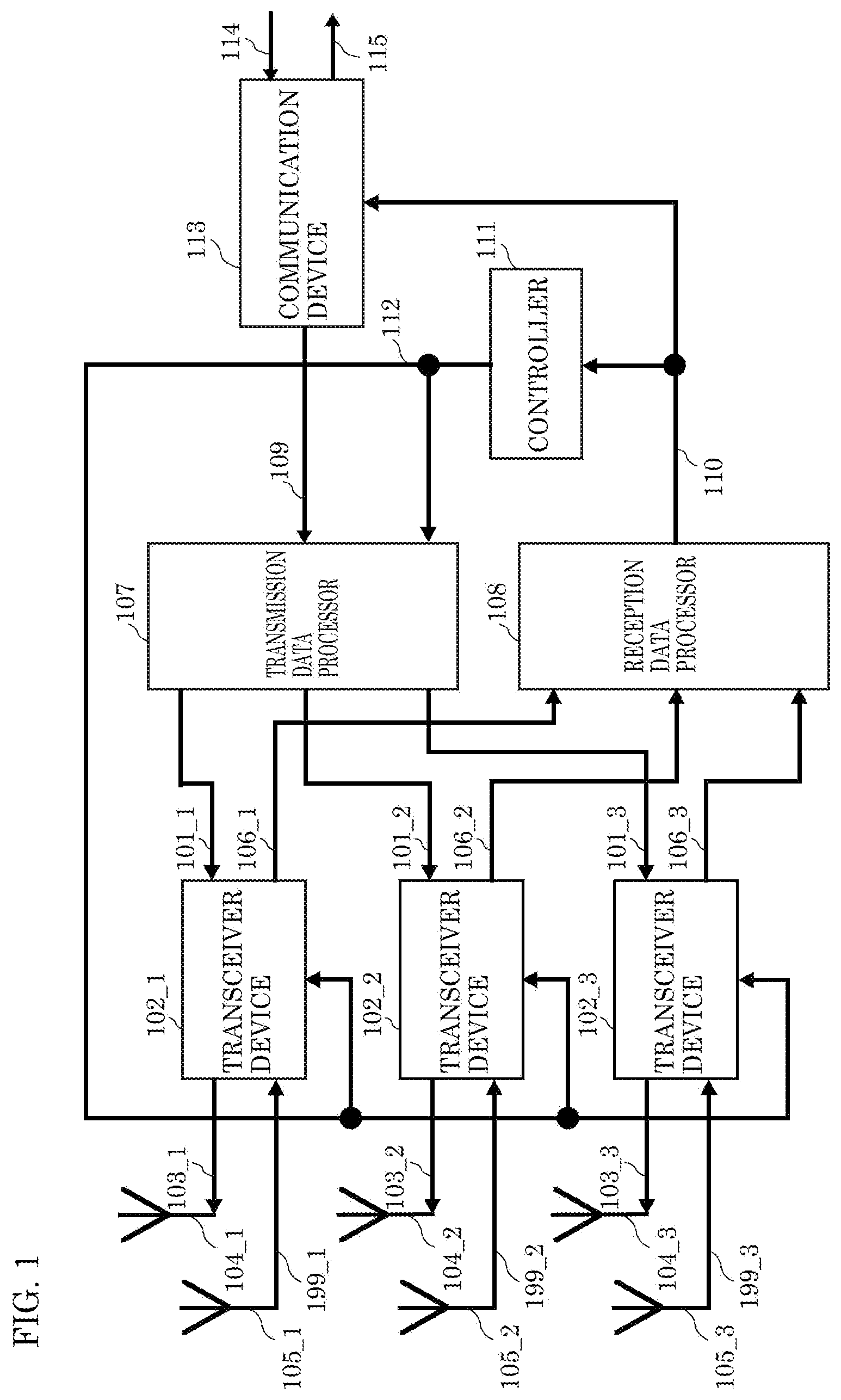 Patent US12610399 Figure 1 – Access point and communication method