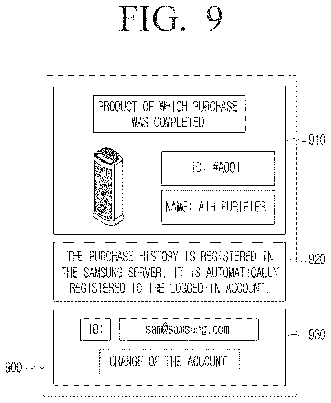Patent US12610406 Figure 9 – Electronic apparatus and controlling method thereof