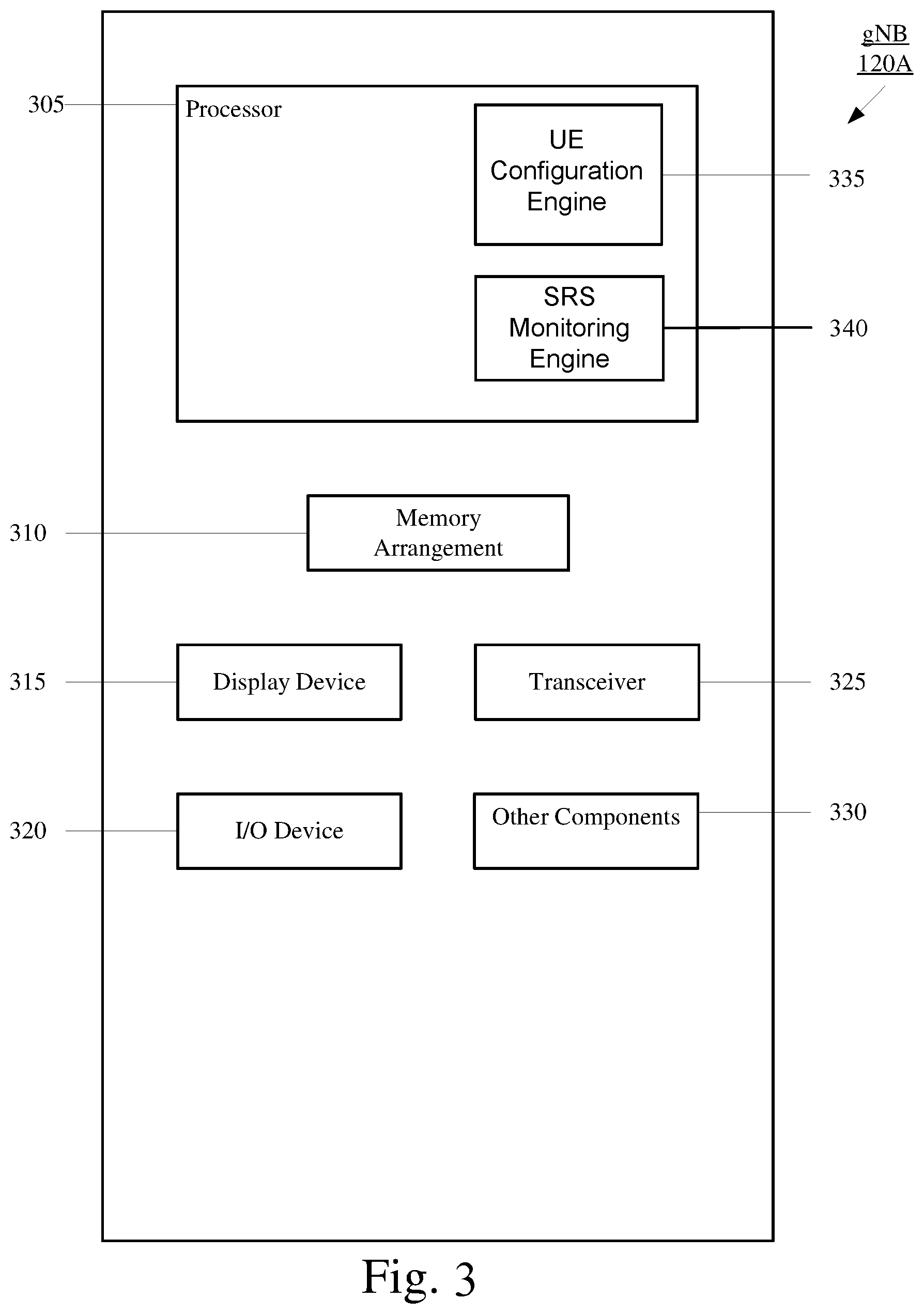Patent US12610424 Figure 3 – Positioning SRS transmissions during a discontinuous reception cycle