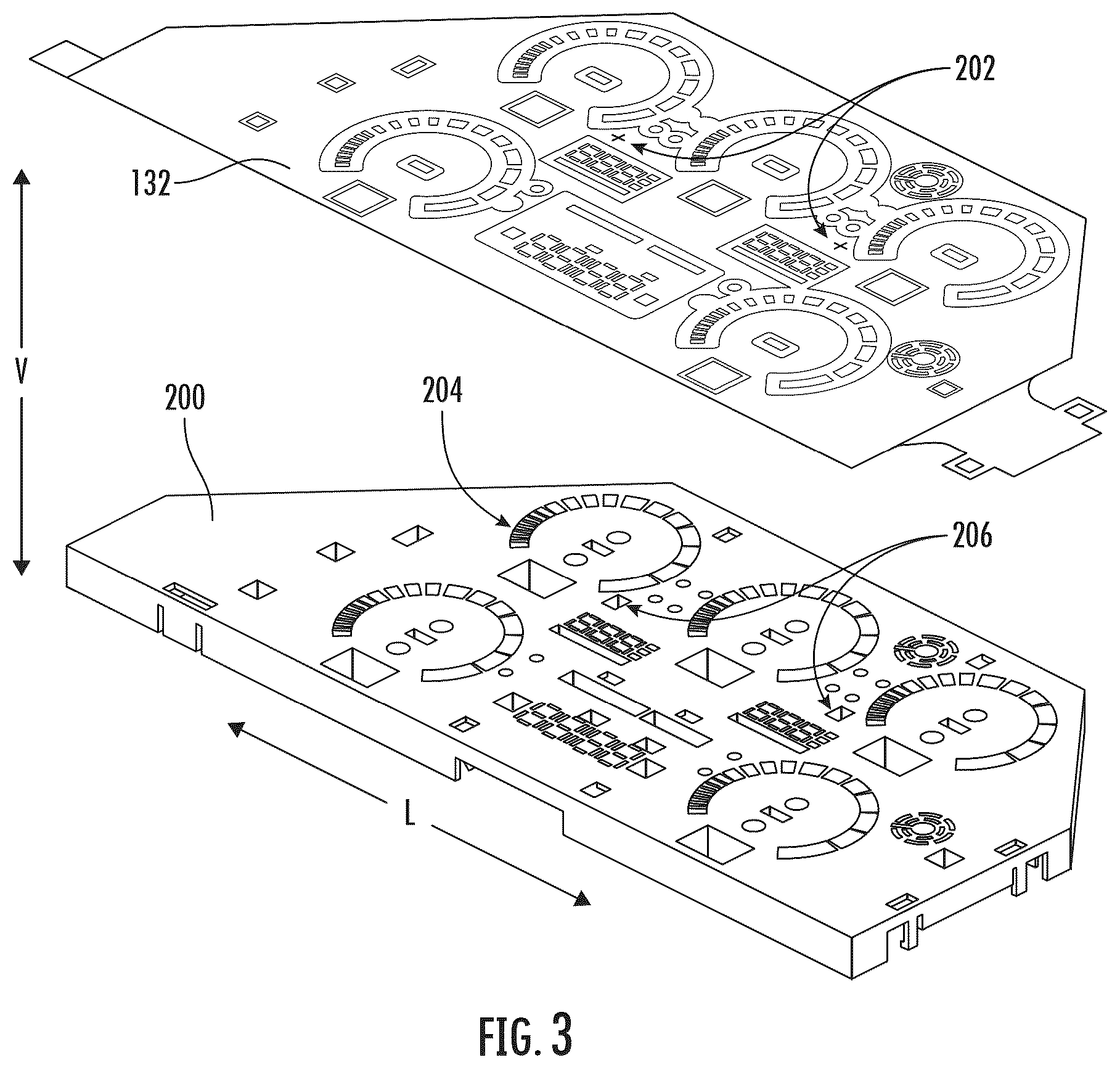Patent US12610432 Figure 3 – Systems for touch foil alignment in appliances