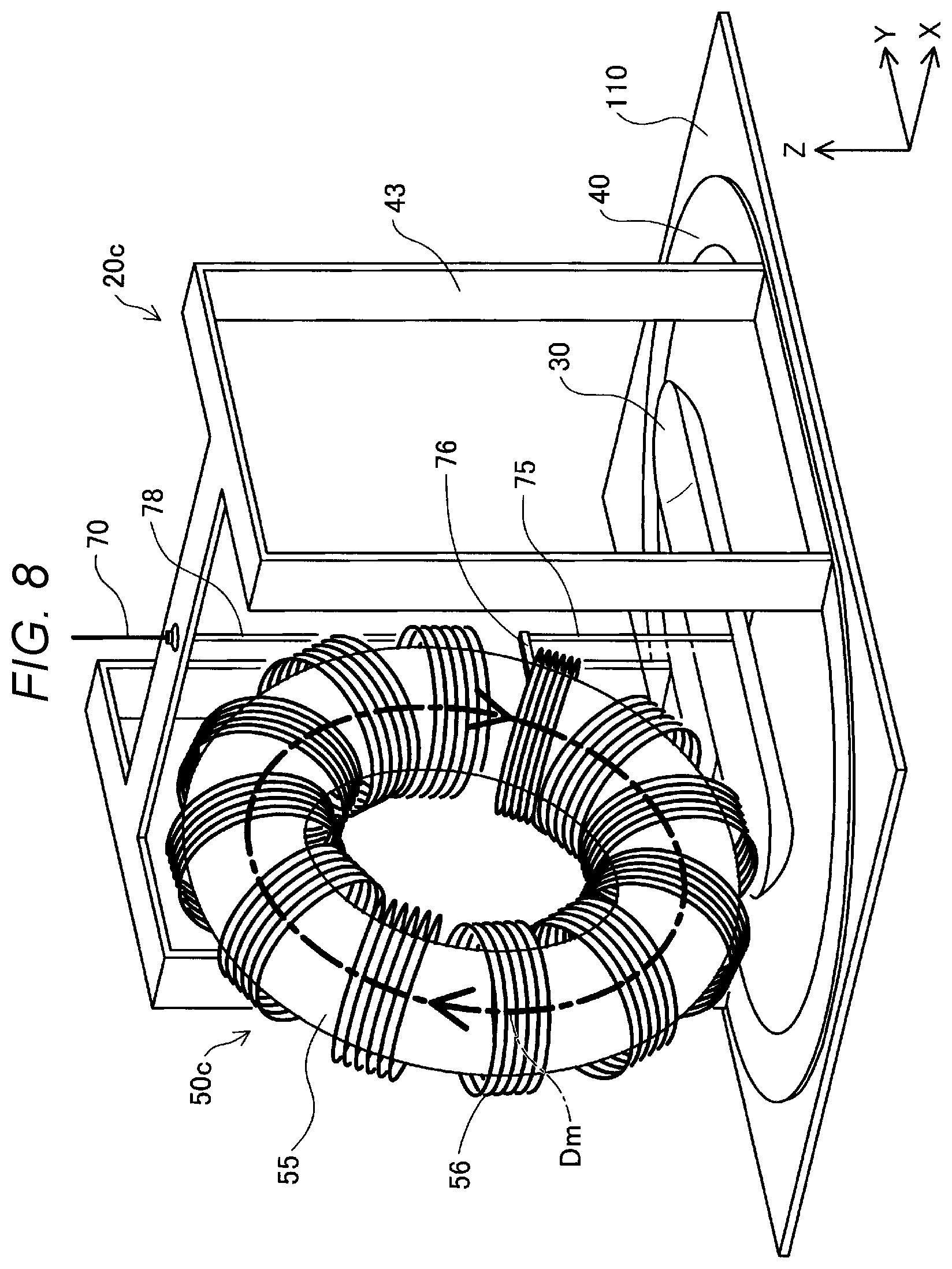 Patent US12610433 Figure 8 – Dielectric heating device