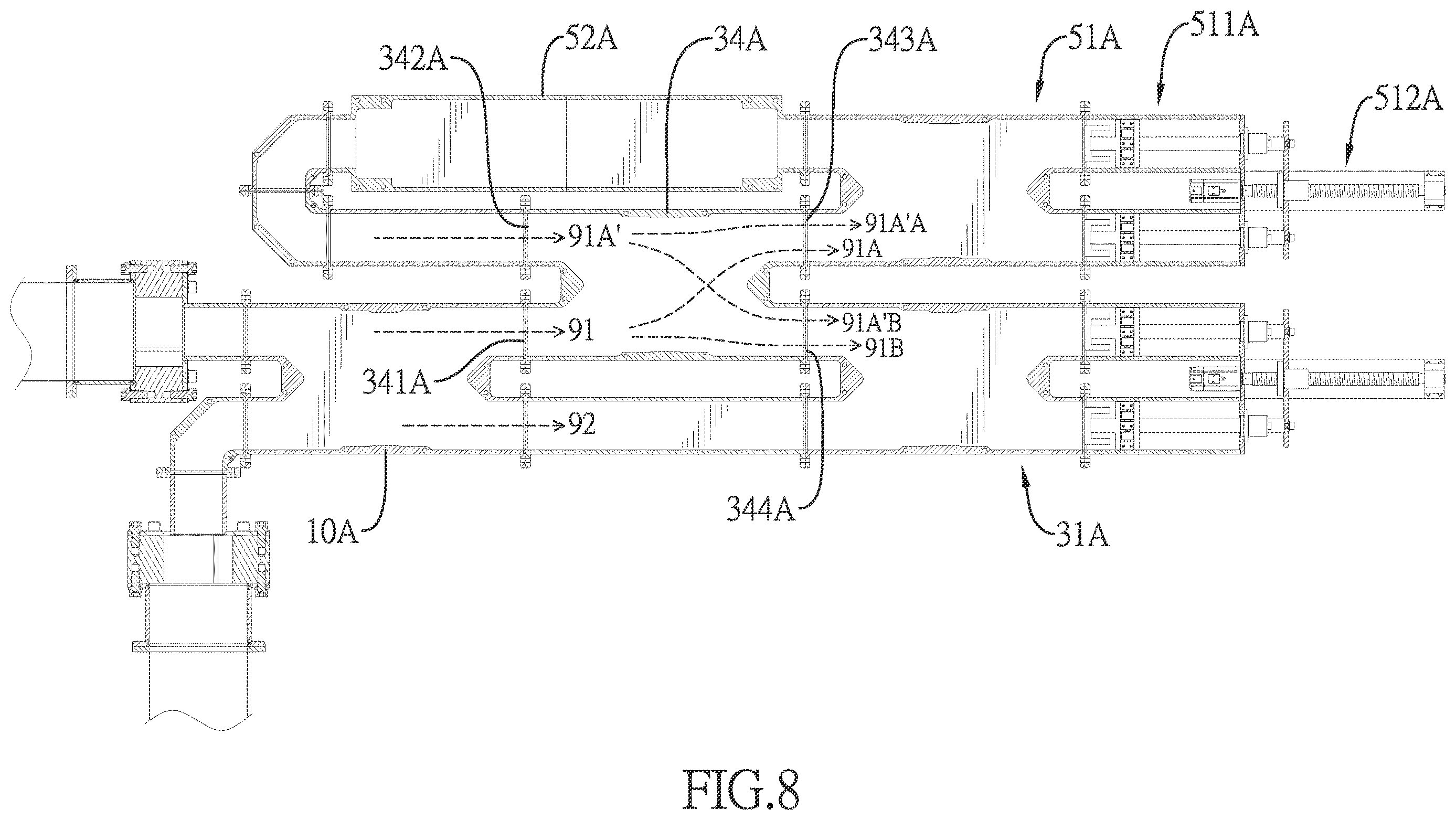 Patent US12610436 Figure 8 – Single-source microwave heating device