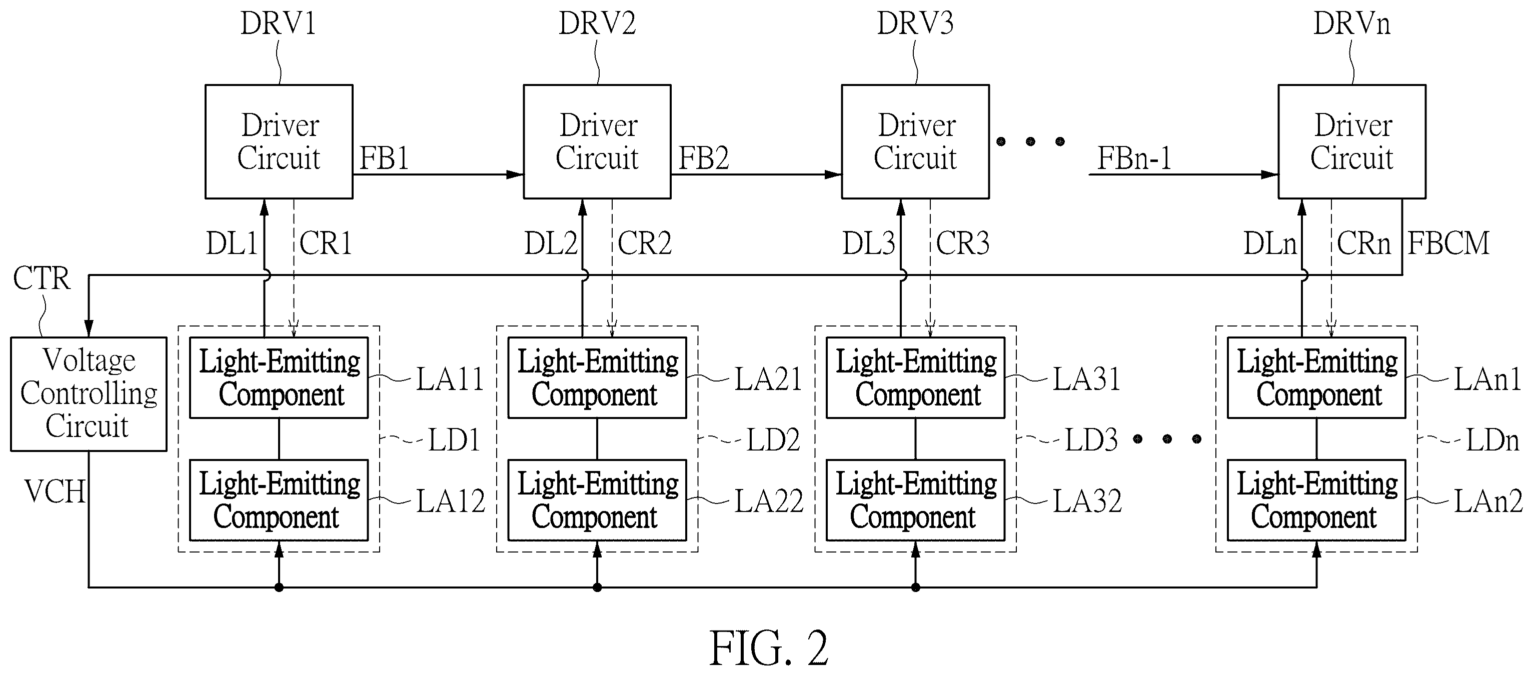 Patent US12610438 Figure 2 – Adaptive voltage modulation circuit