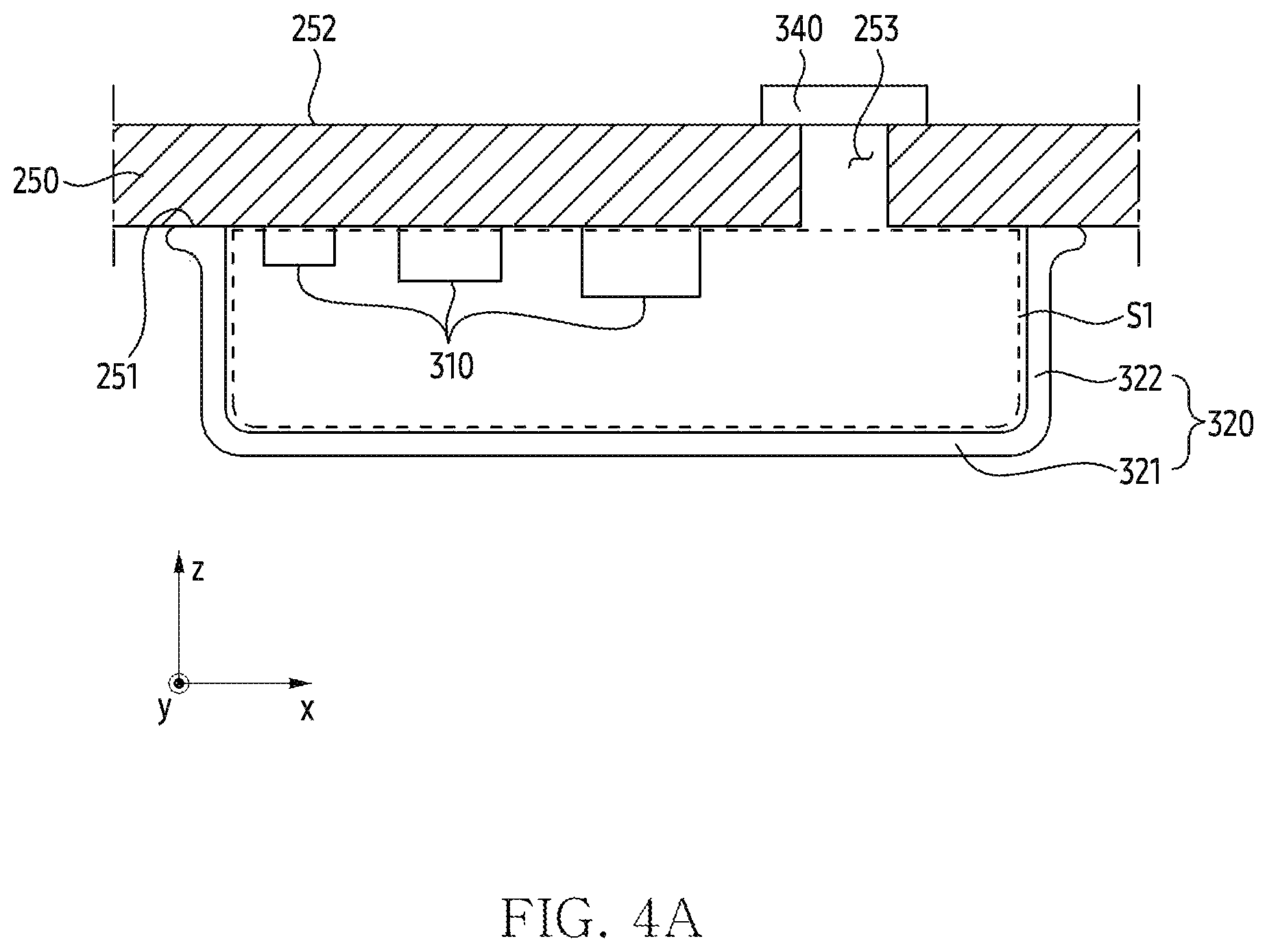 Patent US12610449 Figure 4 – Electronic device including thermal interface material