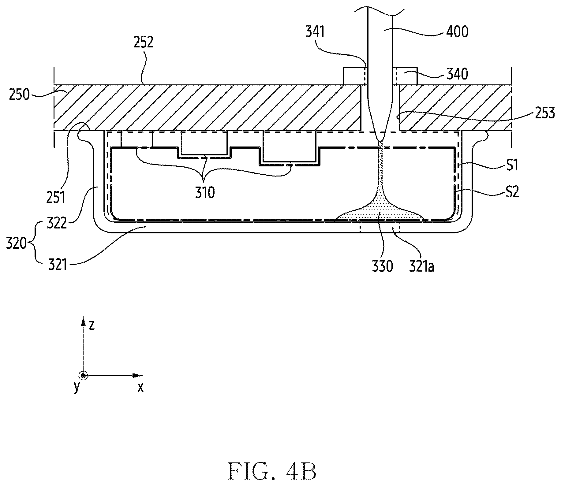 Patent US12610449 Figure 5 – Electronic device including thermal interface material