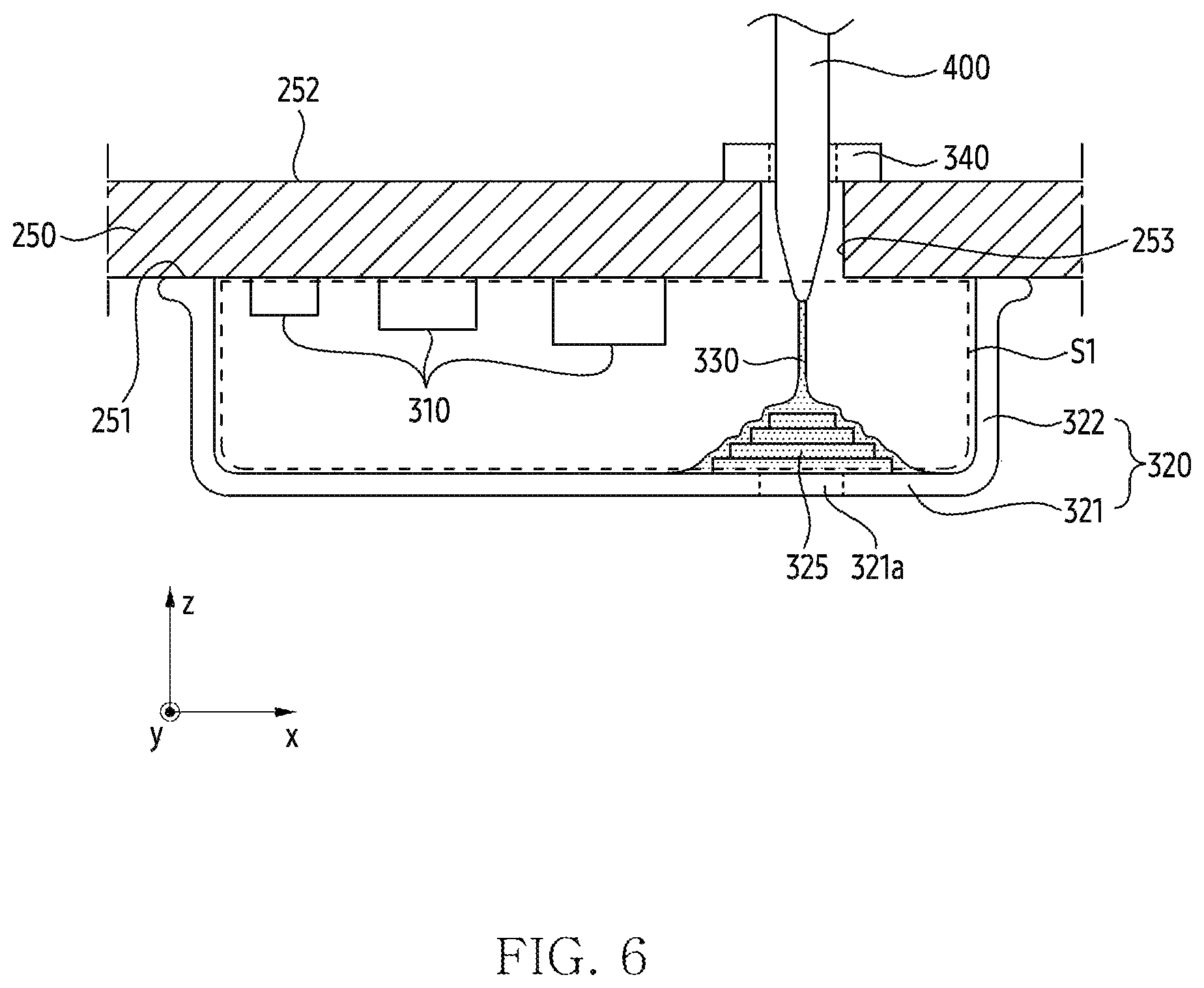 Patent US12610449 Figure 9 – Electronic device including thermal interface material