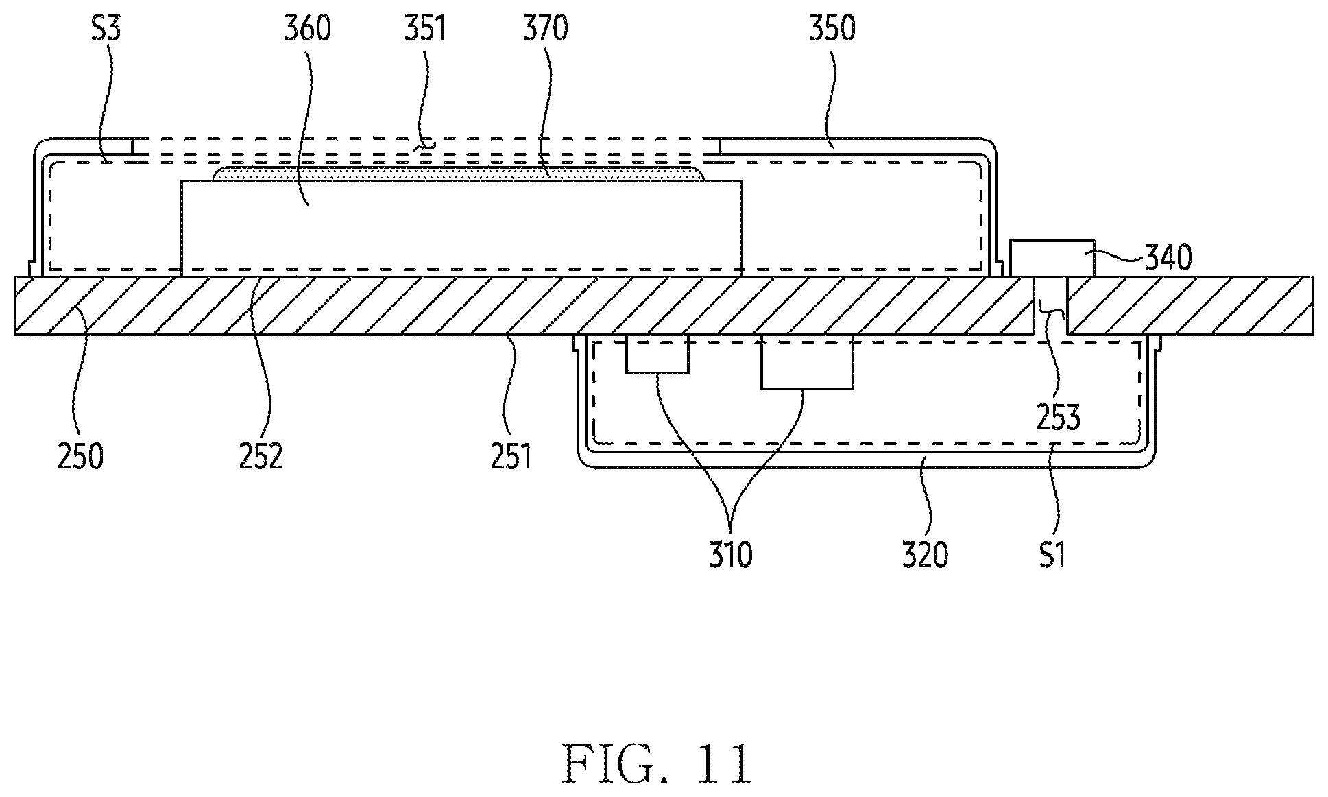 Patent US12610449 Figure 16 – Electronic device including thermal interface material