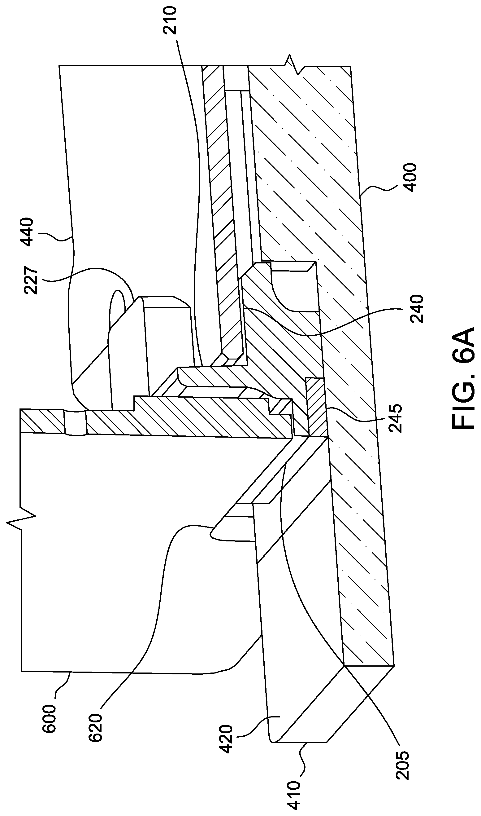 Patent US12610455 Figure 8 – Shock absorber assembly for a printed circuit board