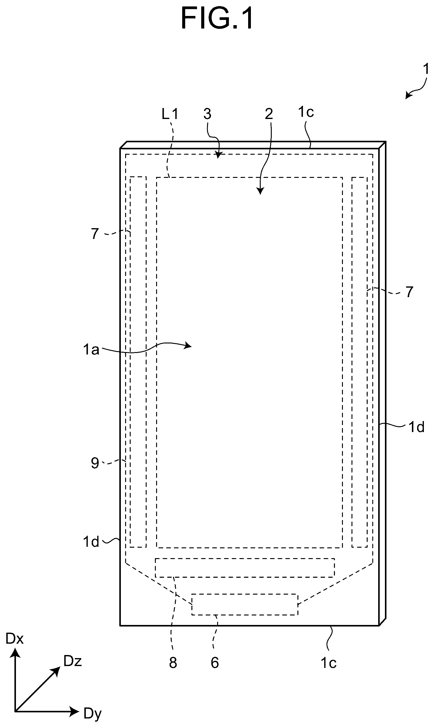 Patent US12610457 Figure 1 – Stretchable device