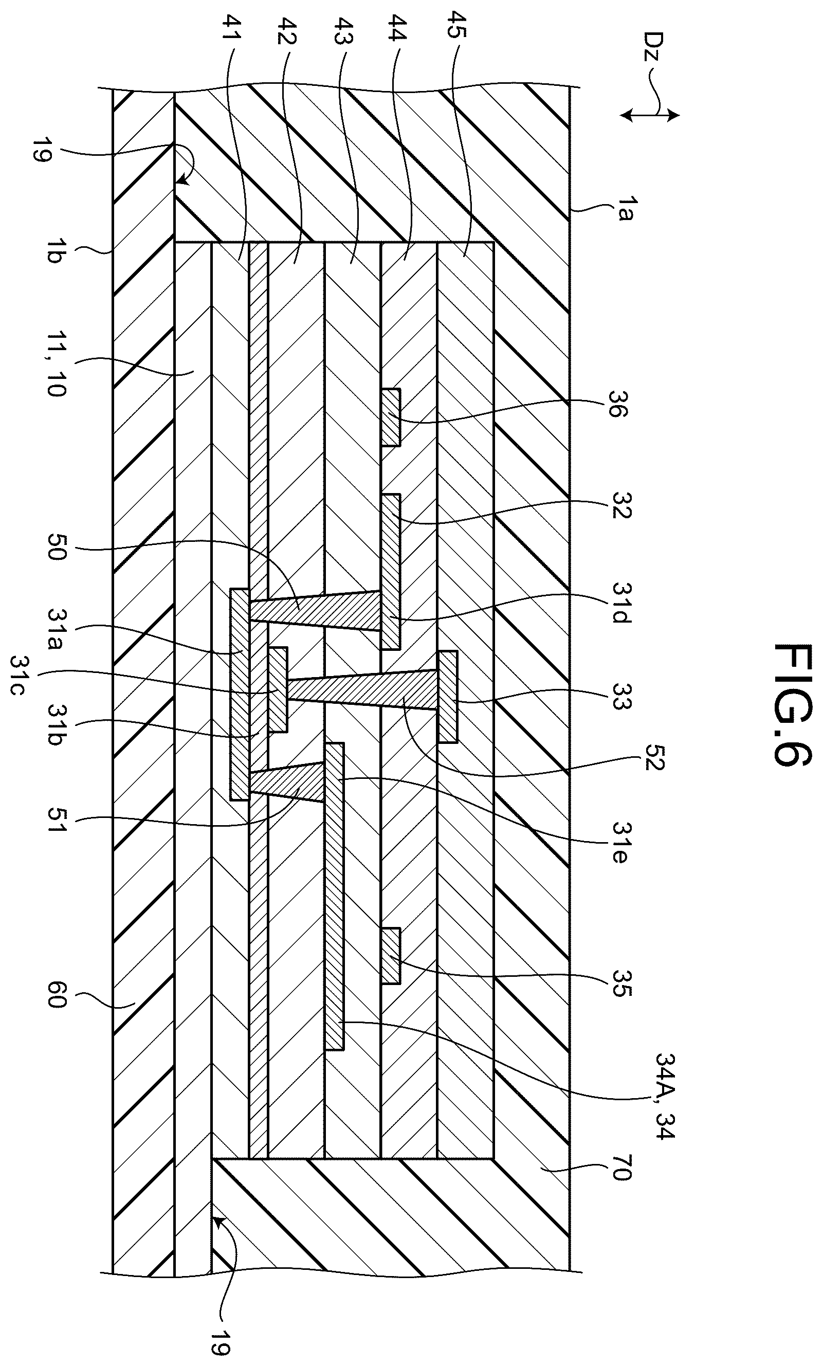 Patent US12610457 Figure 6 – Stretchable device