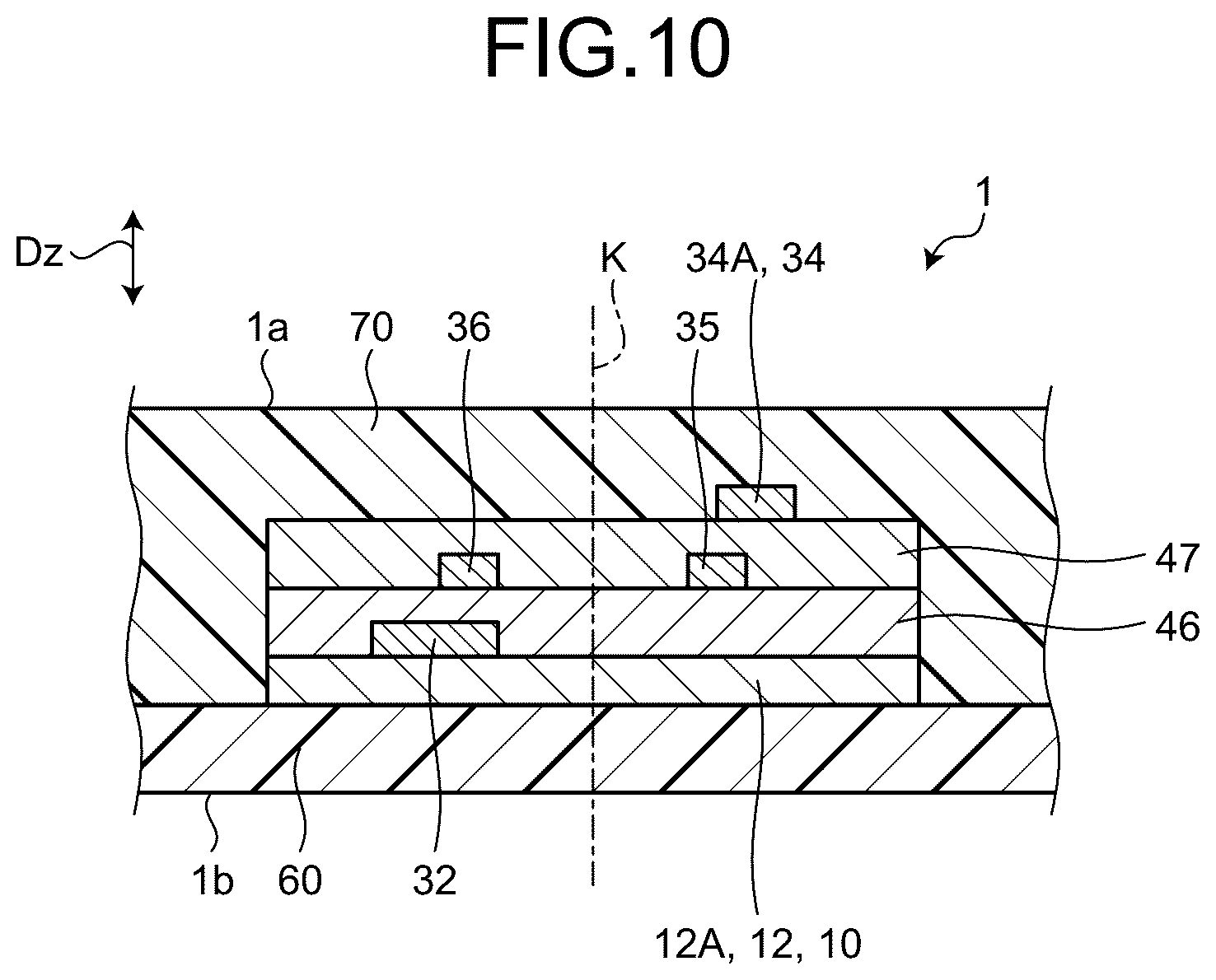 Patent US12610457 Figure 10 – Stretchable device