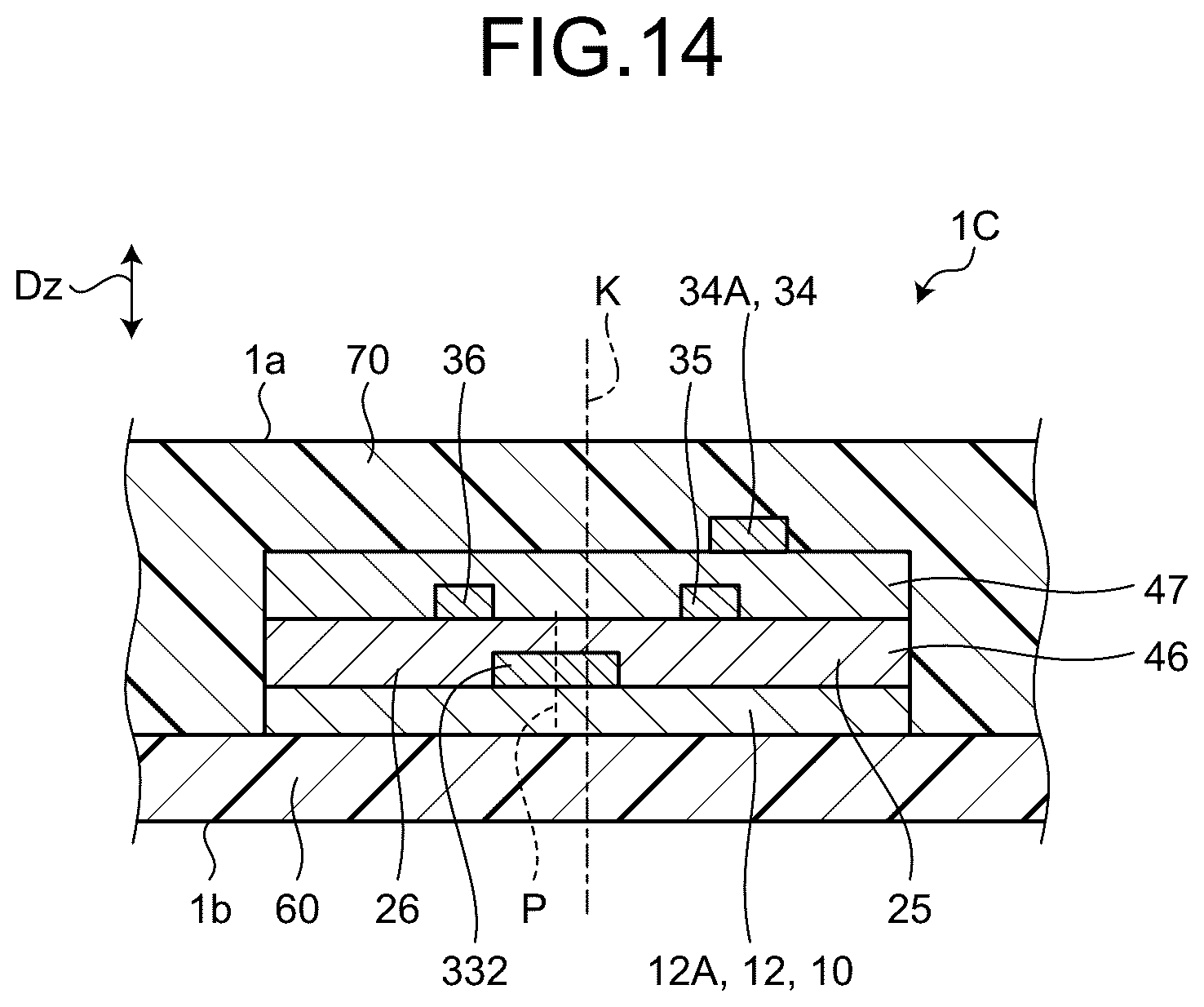 Patent US12610457 Figure 14 – Stretchable device
