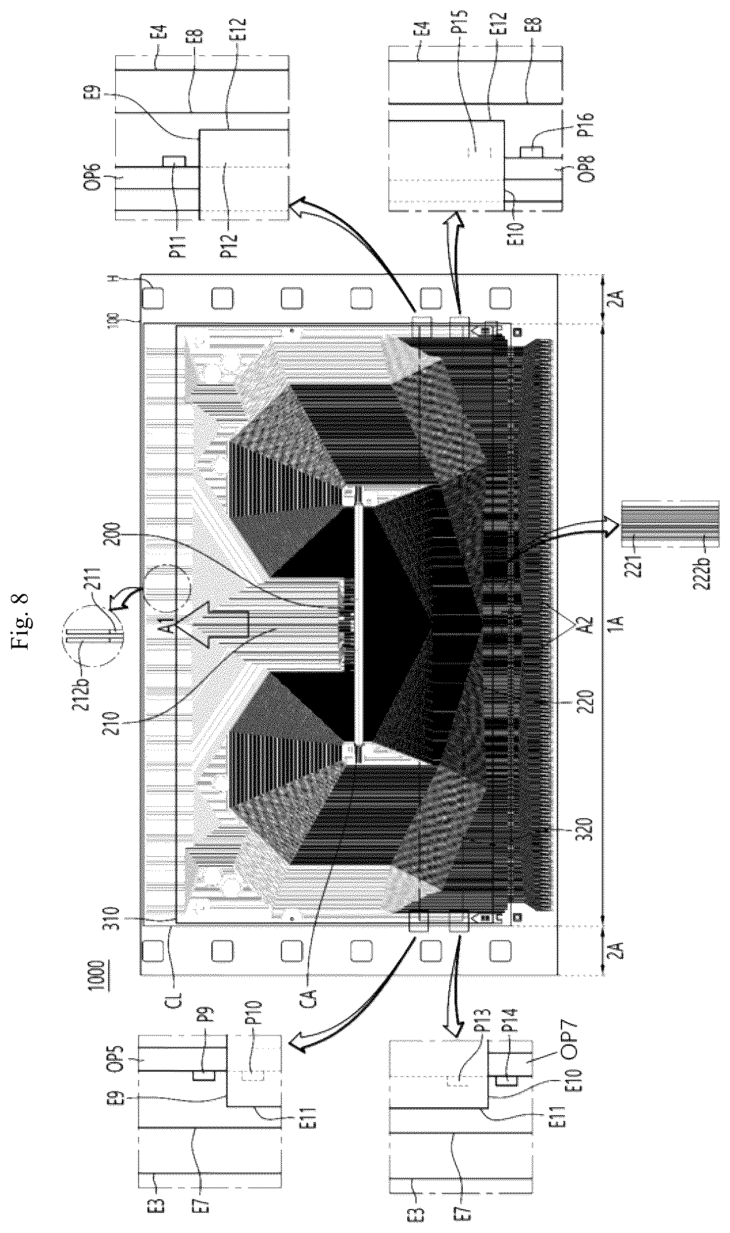 Patent US12610458 Figure 6 – Flexible printed circuit board, COF module, and electronic device comprising the same