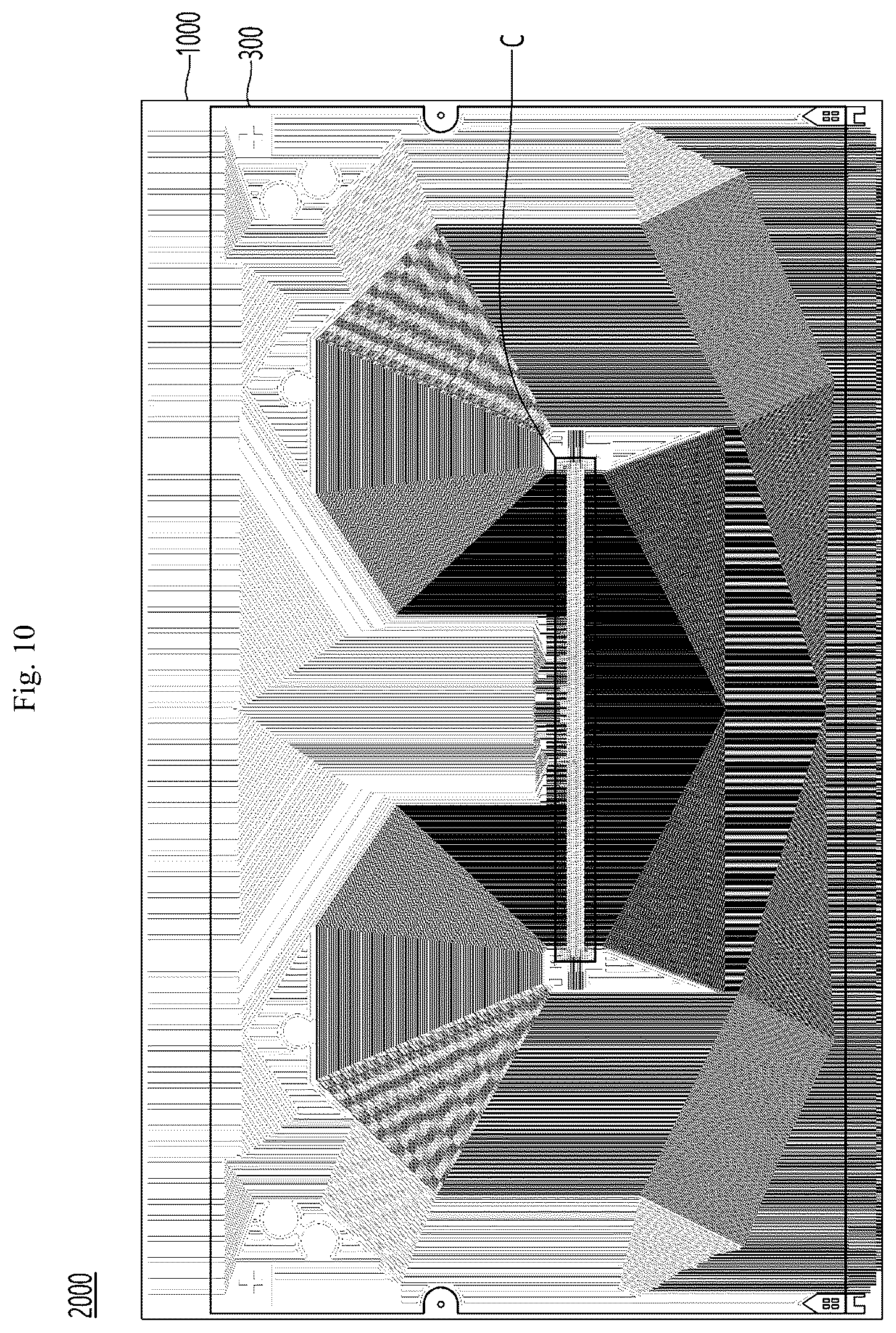 Patent US12610458 Figure 8 – Flexible printed circuit board, COF module, and electronic device comprising the same