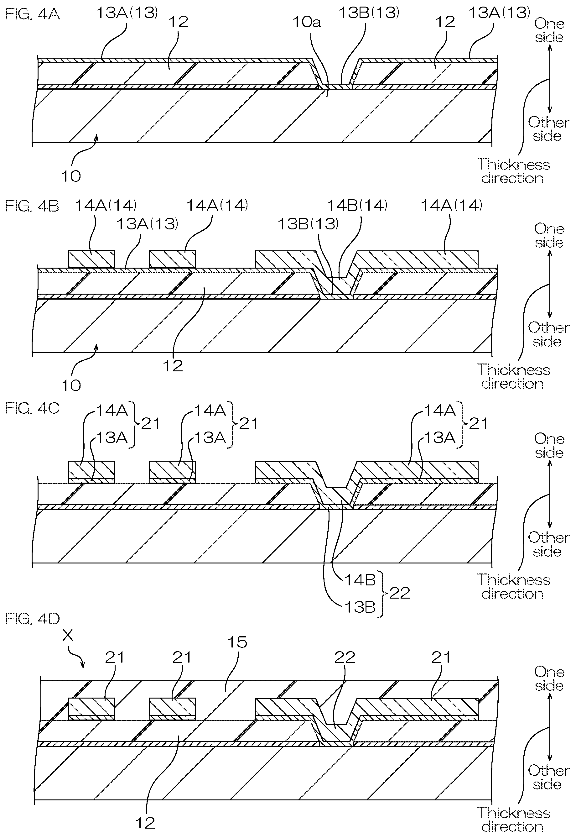 Patent US12610459 Figure 3 – Method for producing wiring circuit board and wiring circuit board