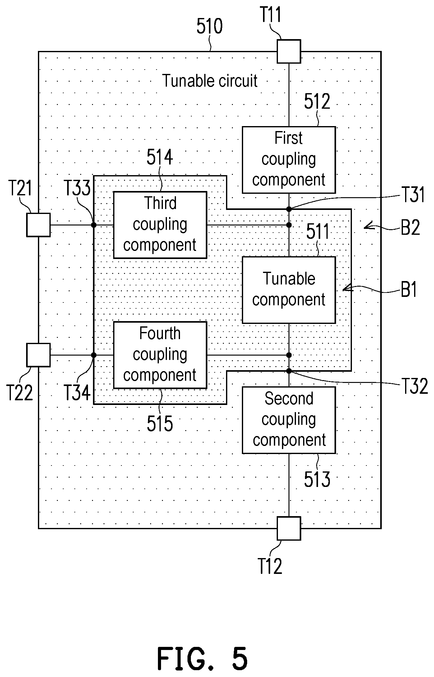Patent US12610470 Figure 5 – Electronic device
