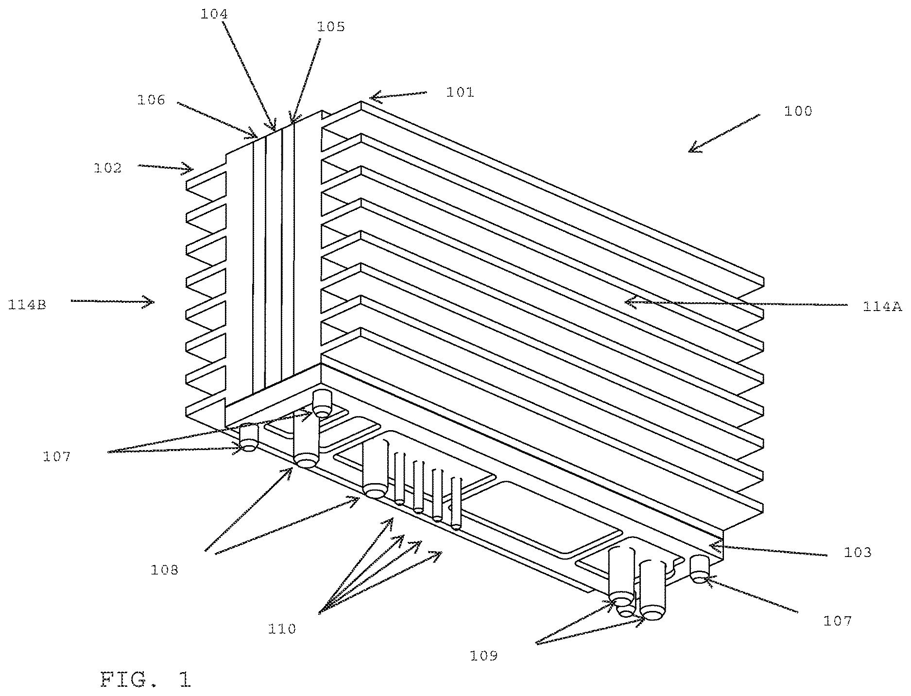Patent US12610471 Figure 1 – Panel-molded electronic assemblies