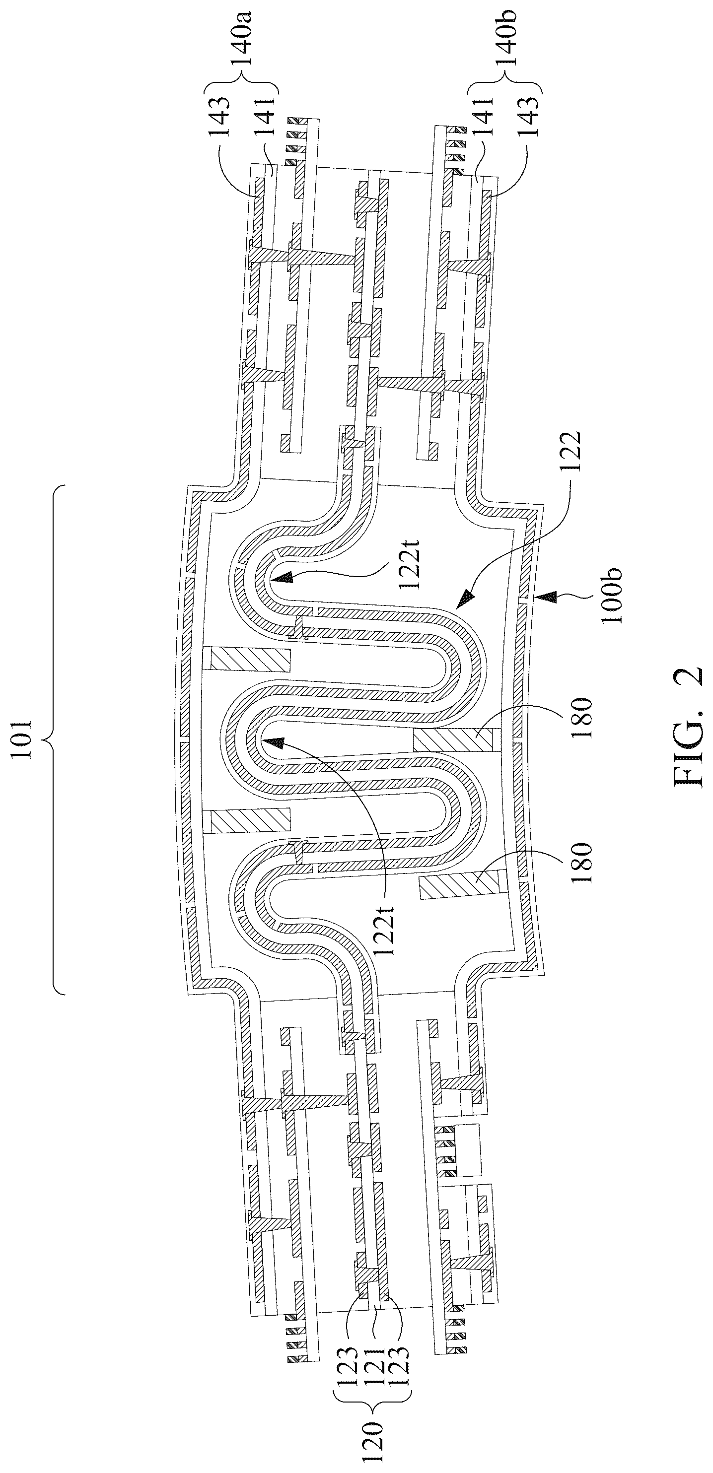 Patent US12610473 Figure 2 – Circuit board and method of fabricating the same