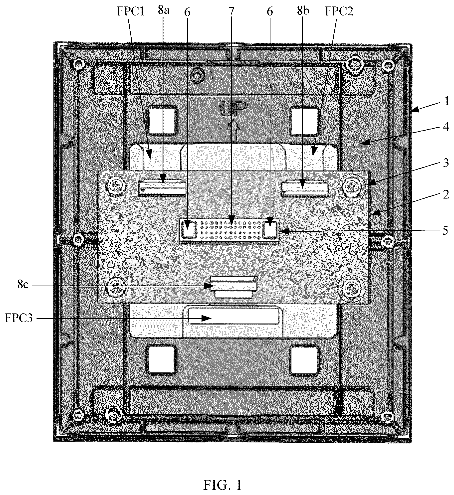 Patent US12610478 Figure 1 – Sub-display panel assembly and tiled display apparatus