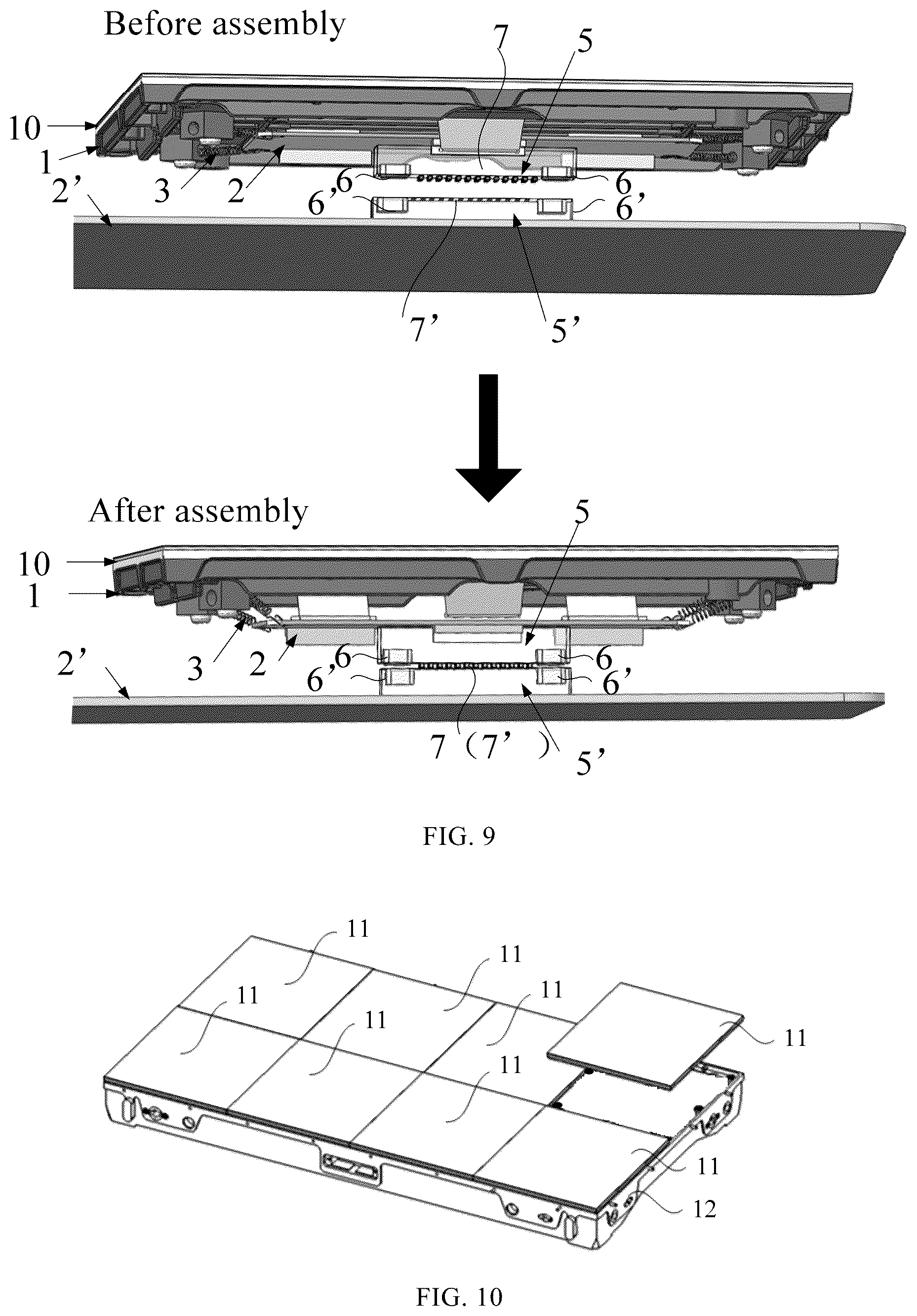 Patent US12610478 Figure 6 – Sub-display panel assembly and tiled display apparatus