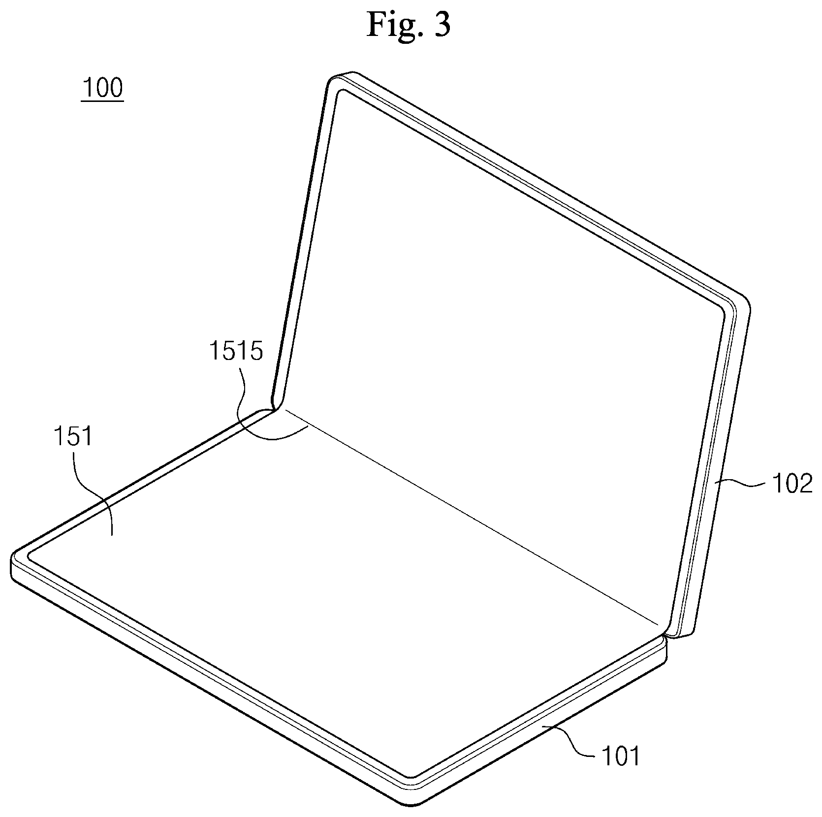 Patent US12610479 Figure 3 – Portable electronic device