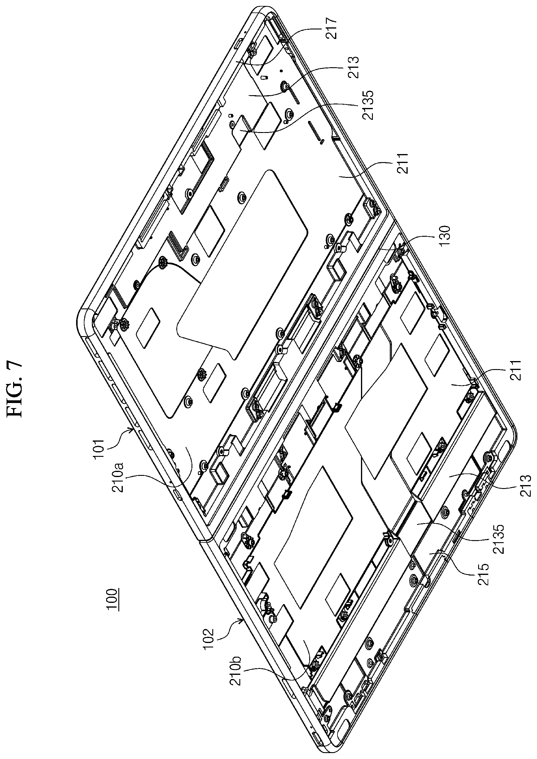 Patent US12610479 Figure 7 – Portable electronic device