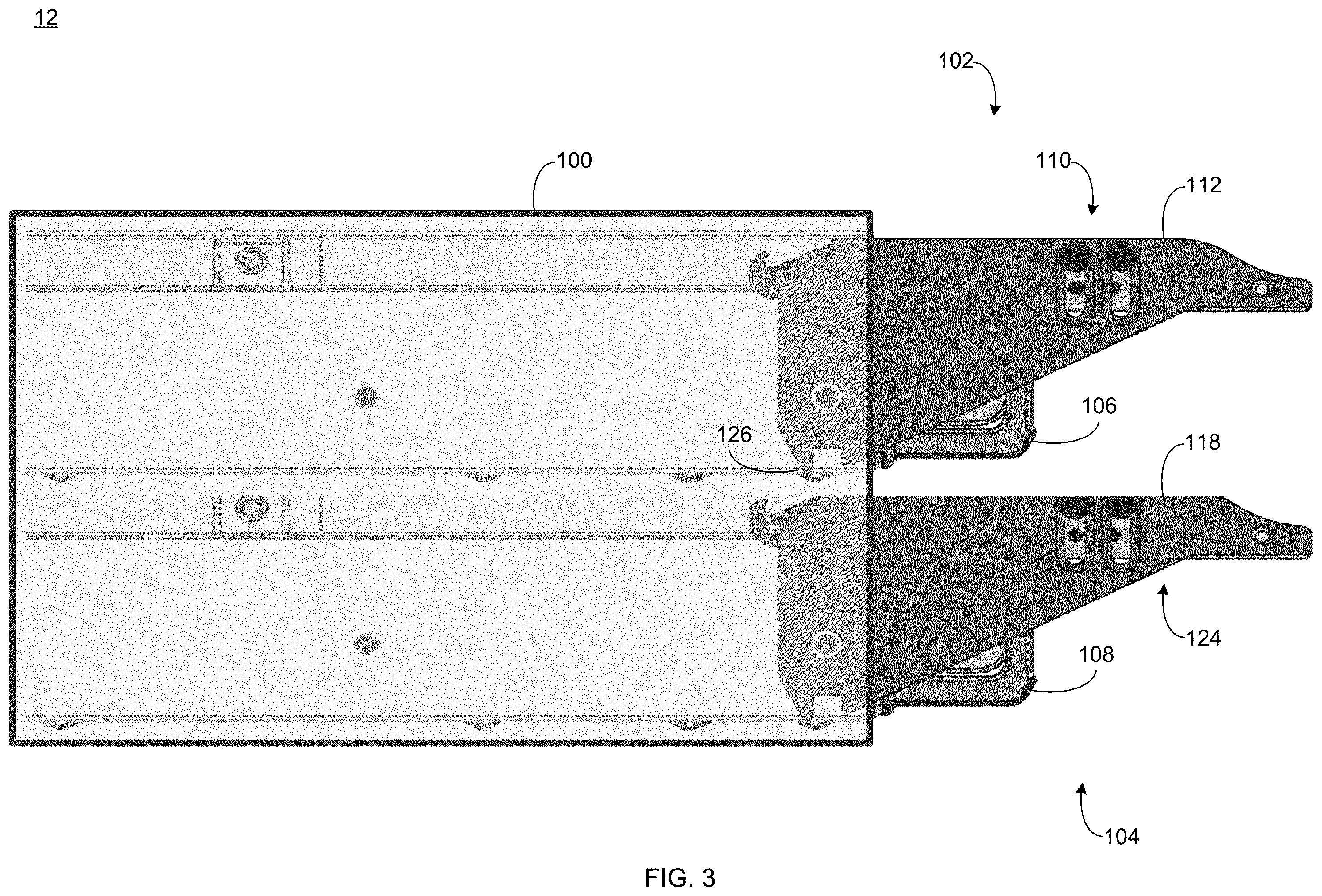 Patent US12610483 Figure 3 – Chassis node coupling system