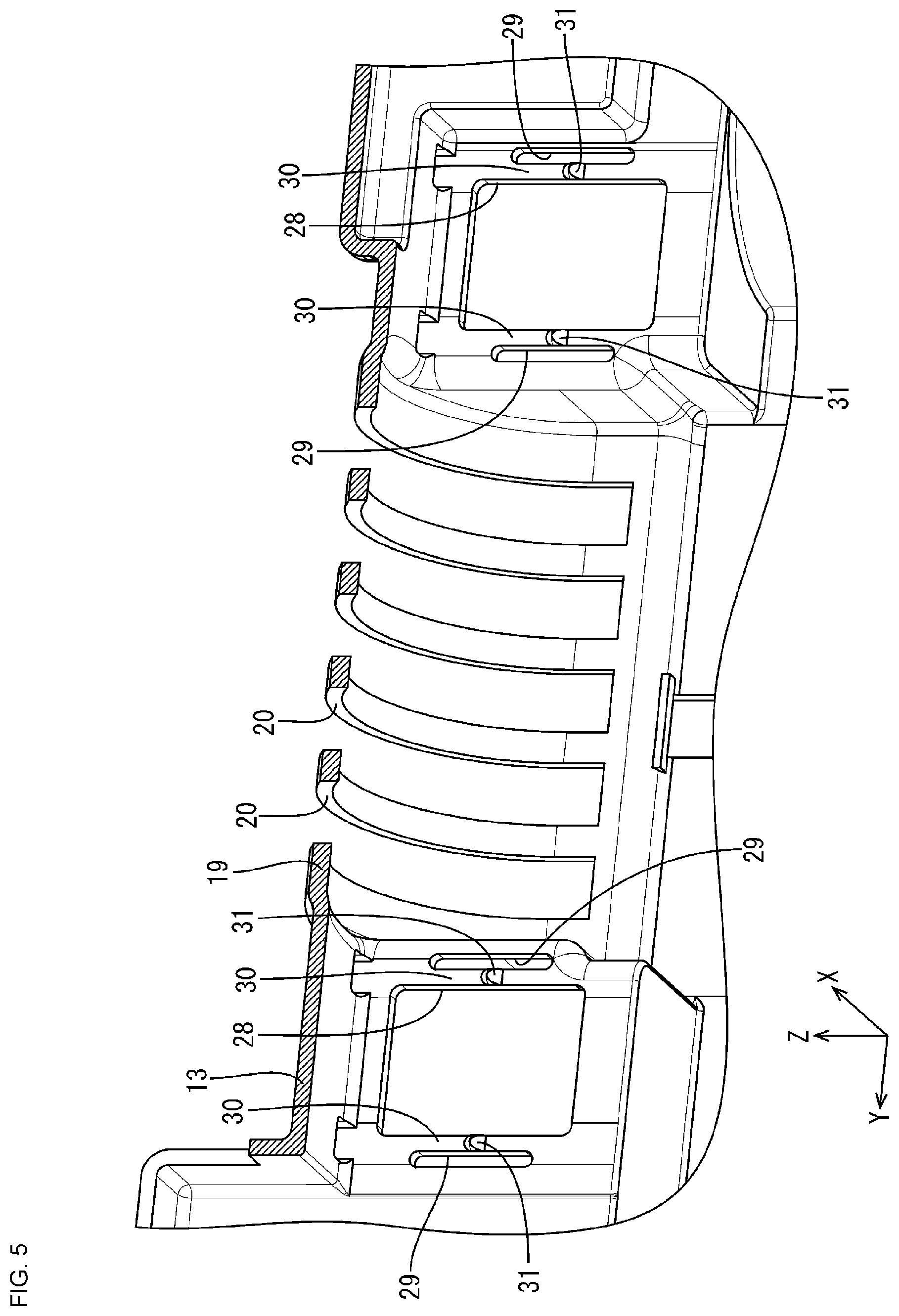 Patent US12610485 Figure 5 – Electric device