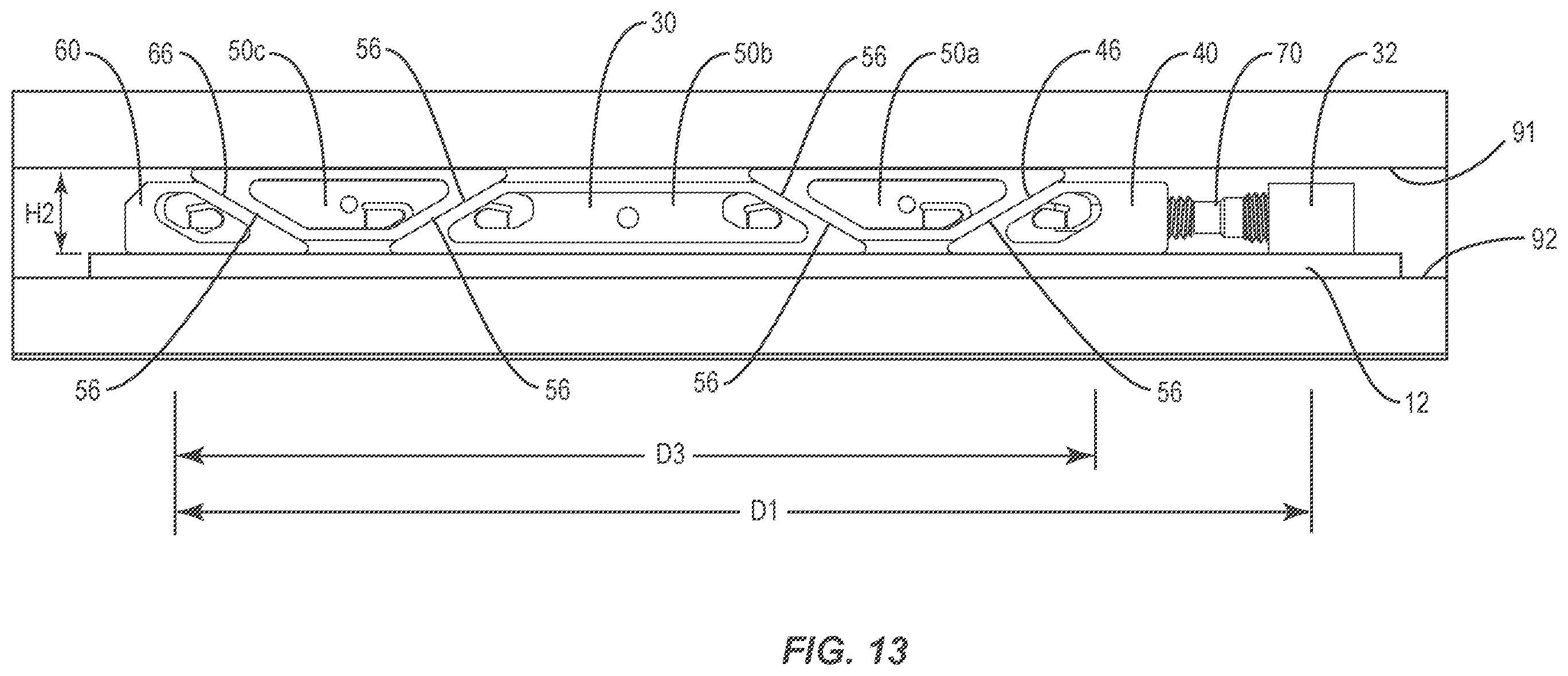 Patent US12610490 Figure 8 – Wedge based circuit board retainer with dual end drivescrew