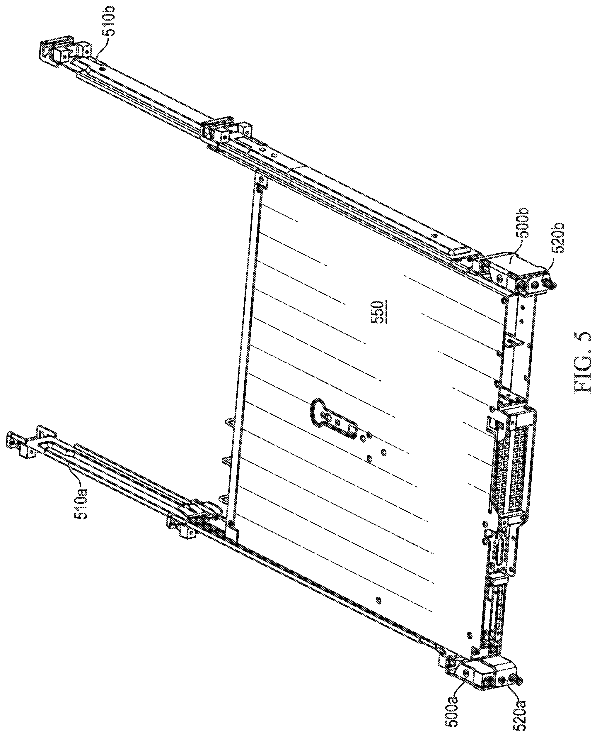 Patent US12610491 Figure 5 – Systems and methods for mounting information handling systems to server racks using a spacer