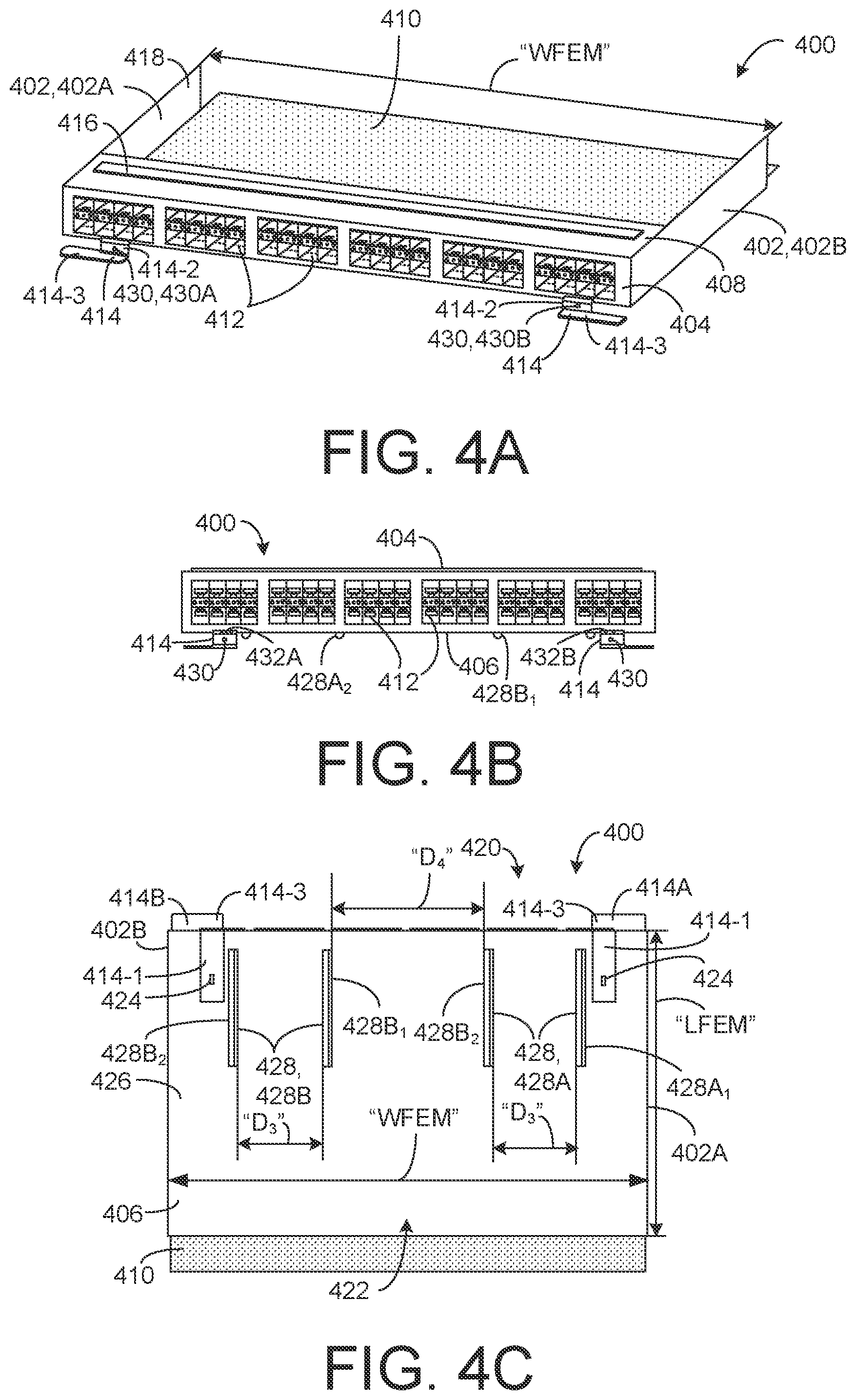 Patent US12610495 Figure 6 – Chassis having trays to mount different form factor electronic modules to an electronic device