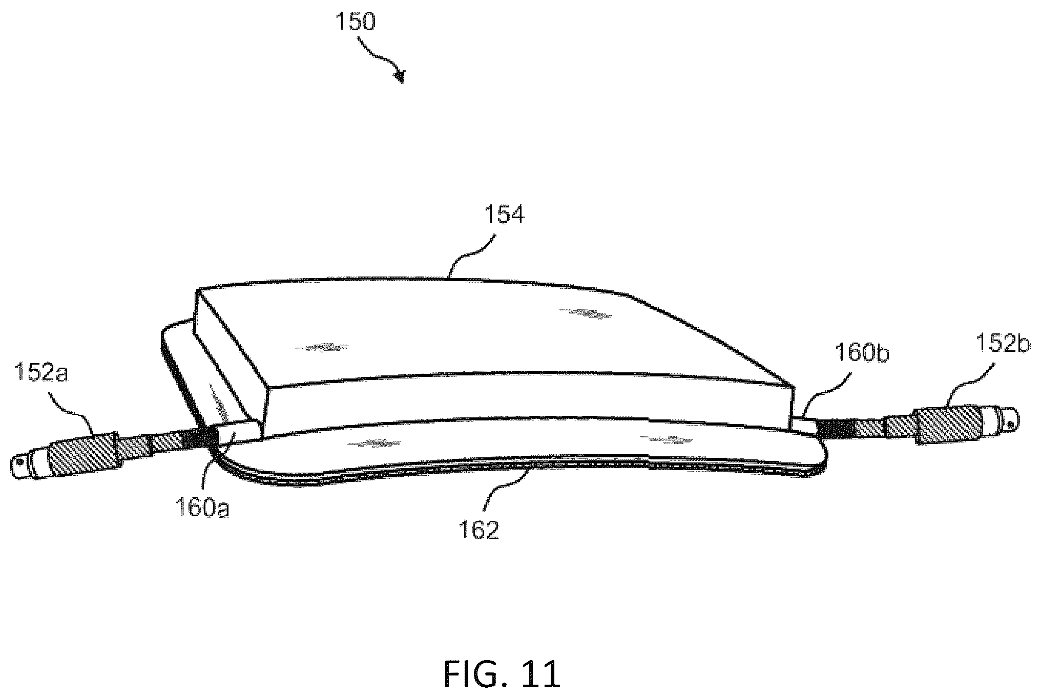 Patent US12610496 Figure 12 – System for supplying power to at least one power distribution and data hub using a portable battery pack