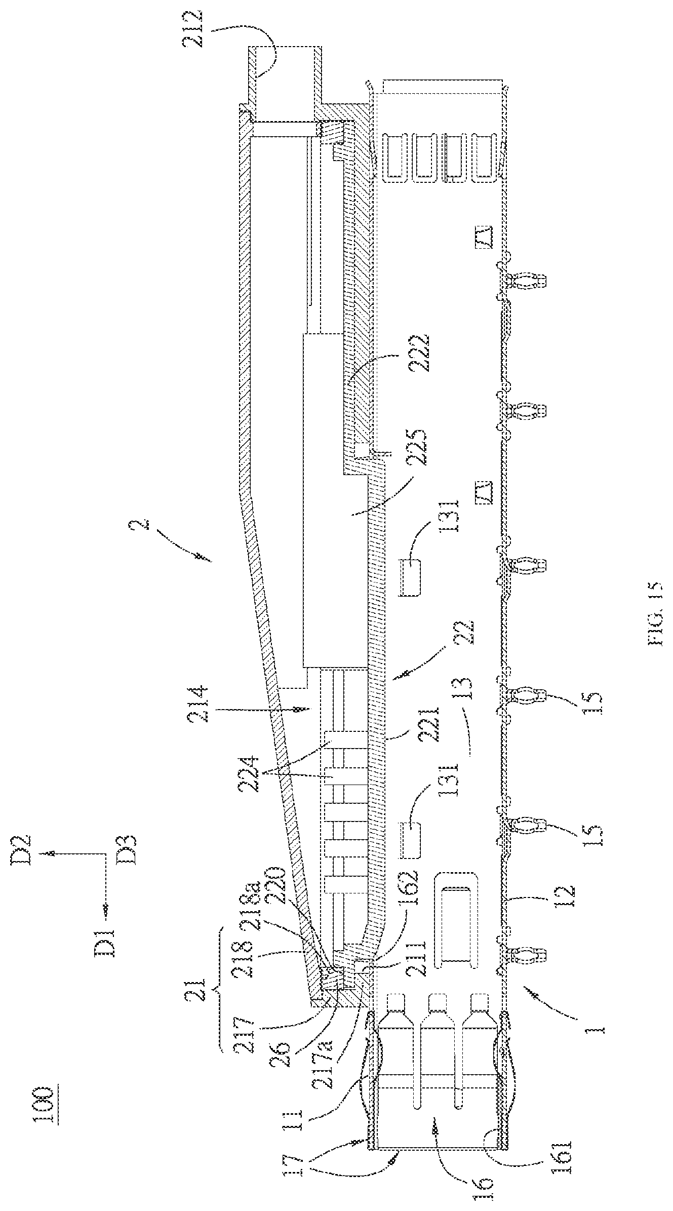 Patent US12610500 Figure 15 – Connector assembly