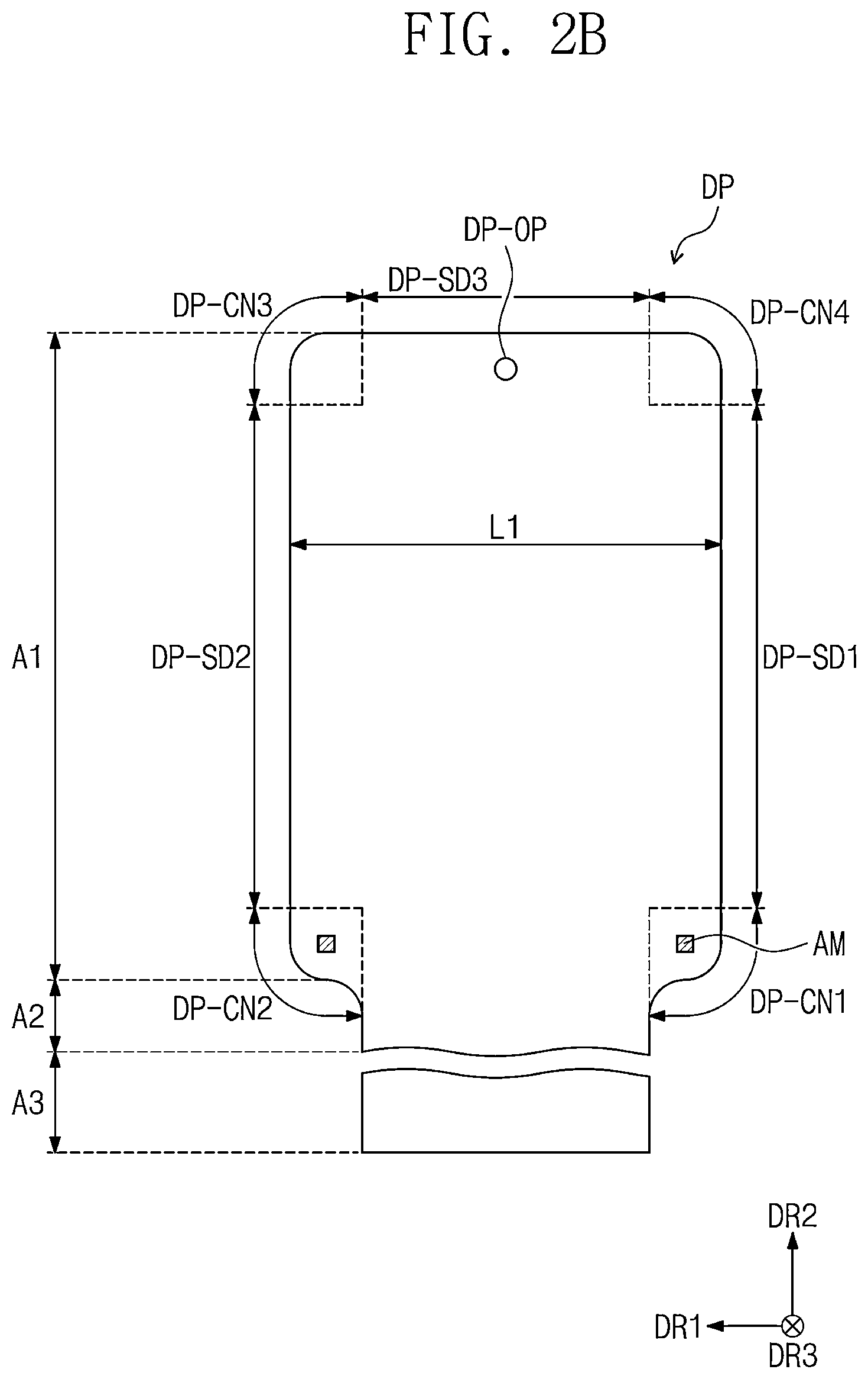 Patent US12610510 Figure 5 – Display device and manufacturing method thereof