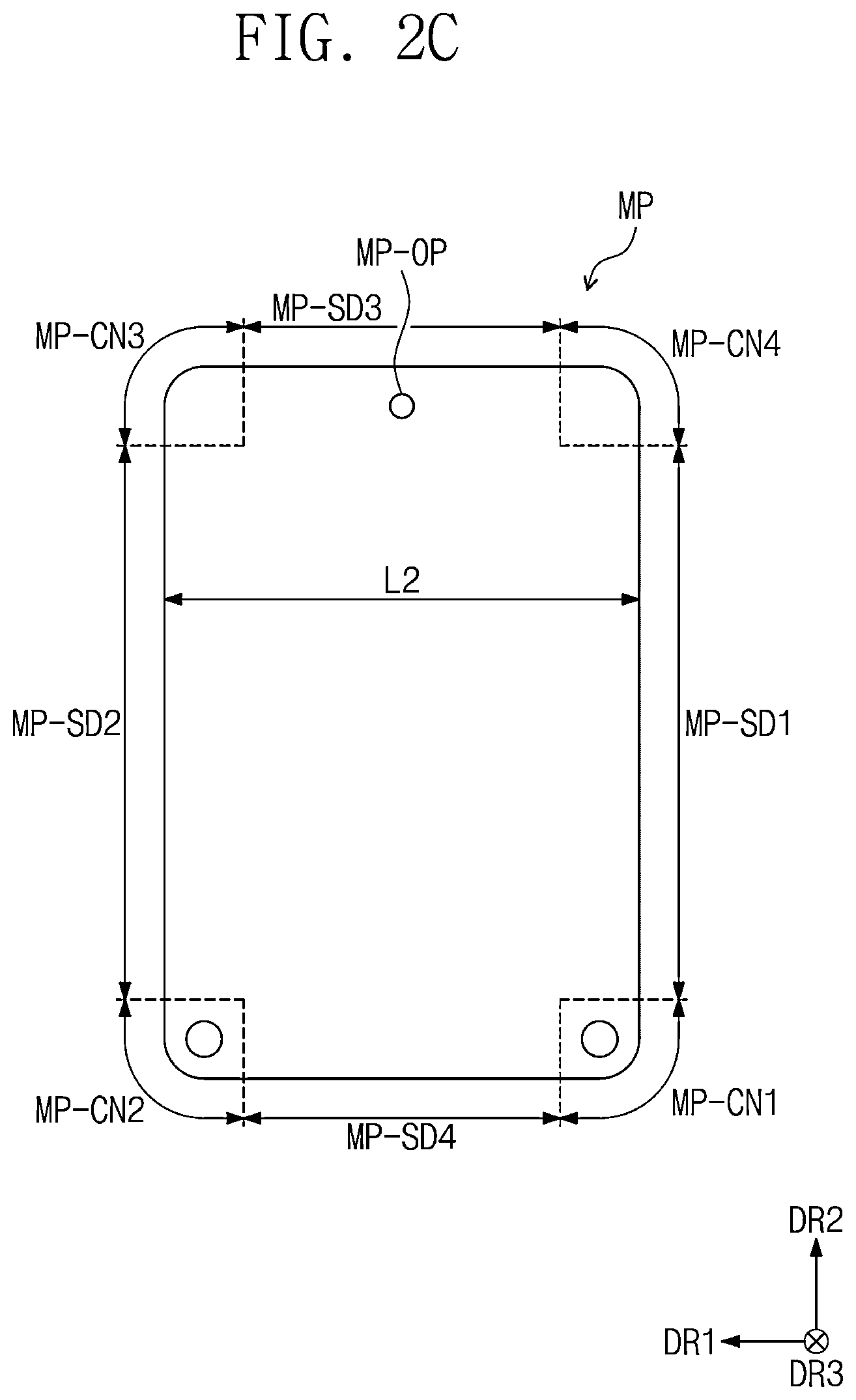 Patent US12610510 Figure 6 – Display device and manufacturing method thereof