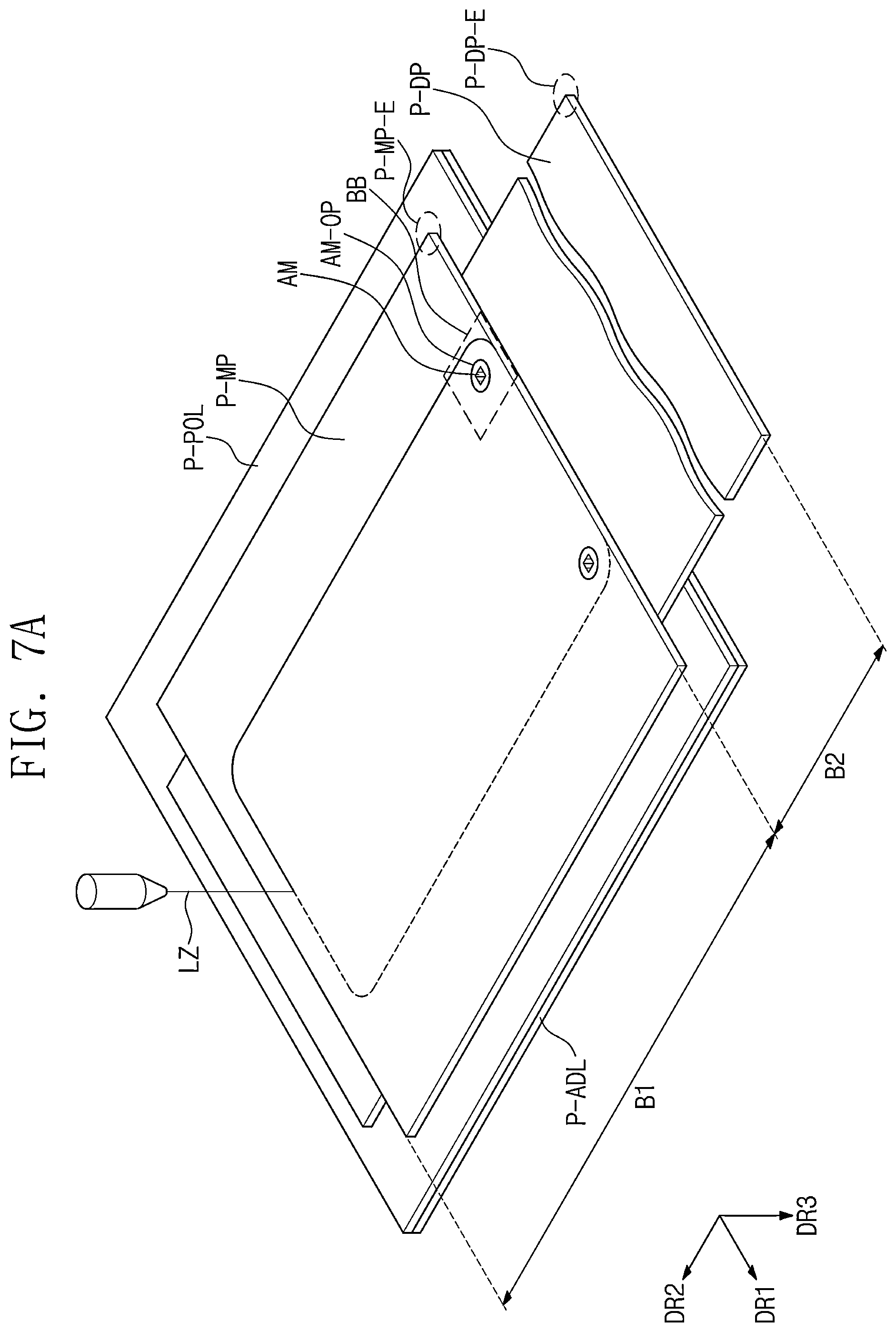 Patent US12610510 Figure 14 – Display device and manufacturing method thereof