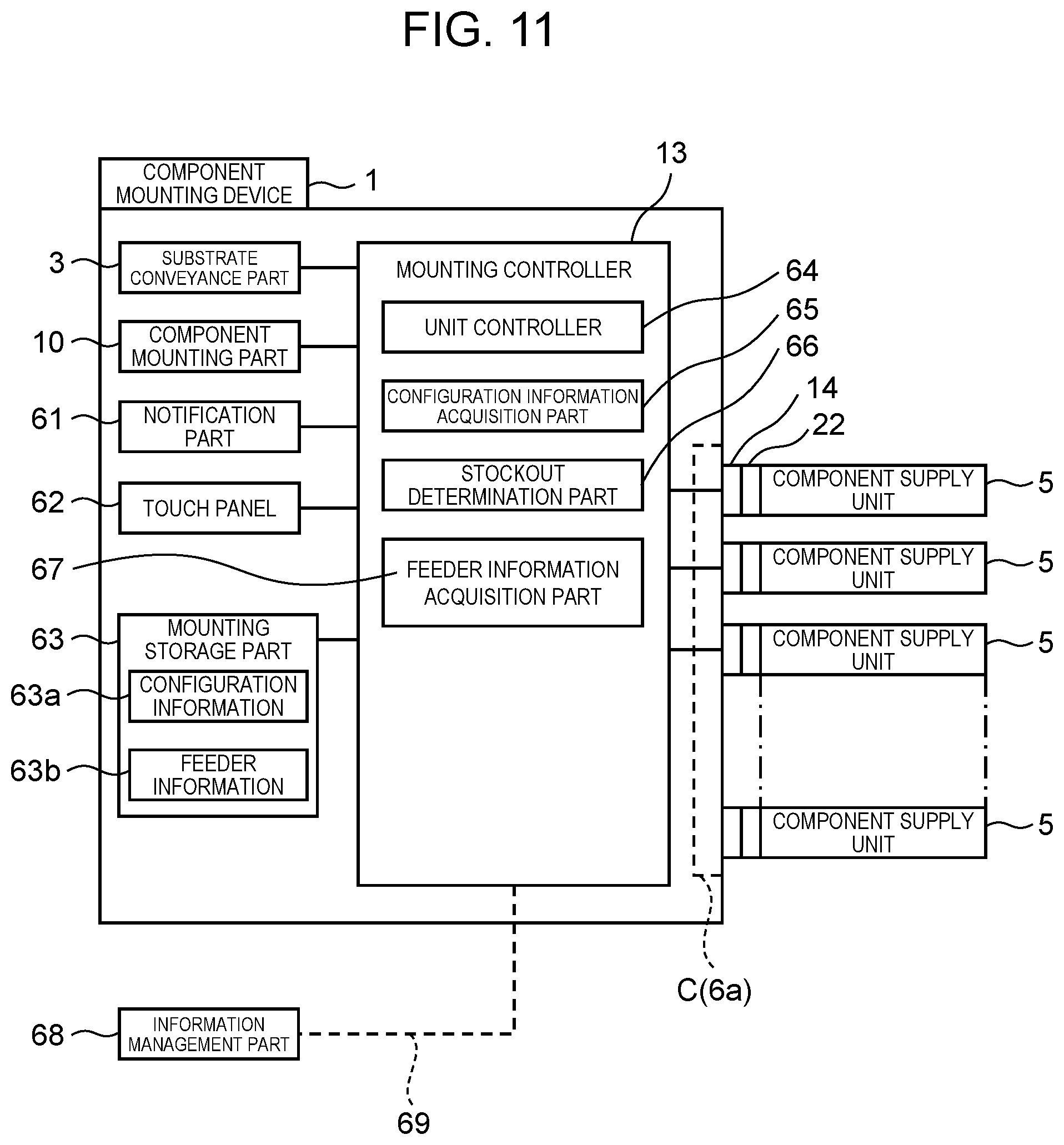Patent US12610511 Figure 11 – Component mounting device and component mounting method