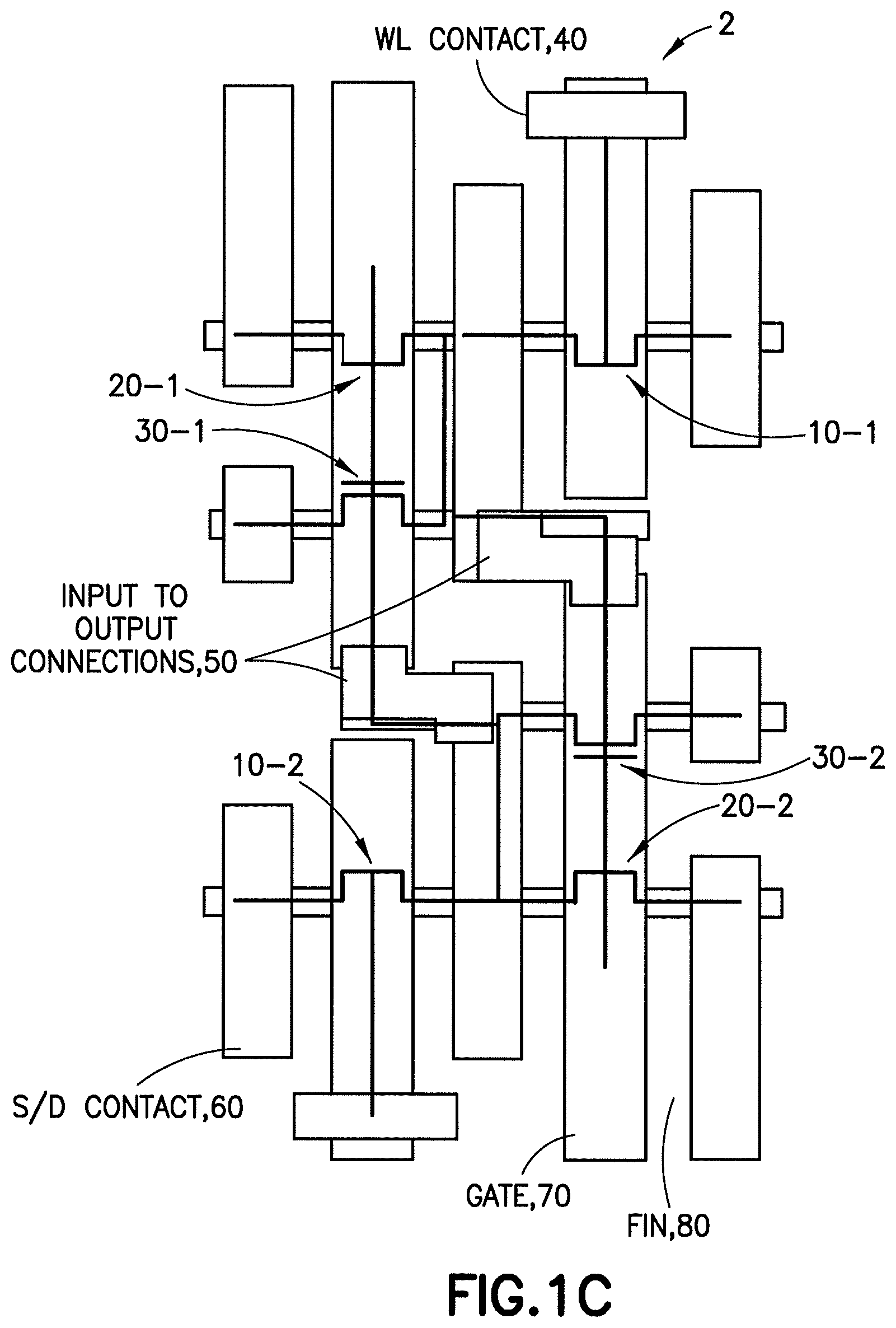 Patent US12610513 Figure 2 – SRAM with improved program and sensing margin for scaled nanosheet devices
