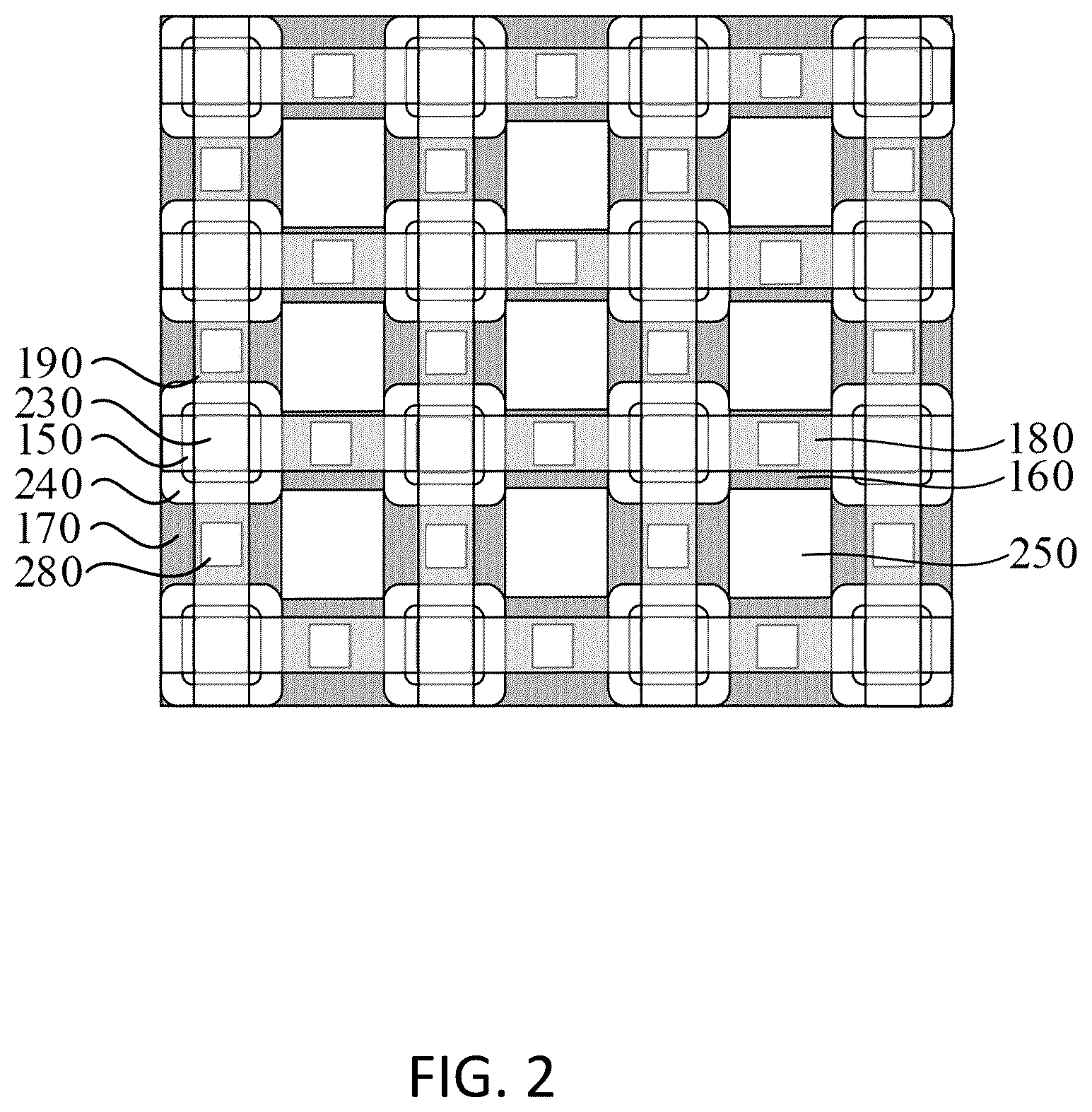 Patent US12610516 Figure 2 – Semiconductor structure and method making the same