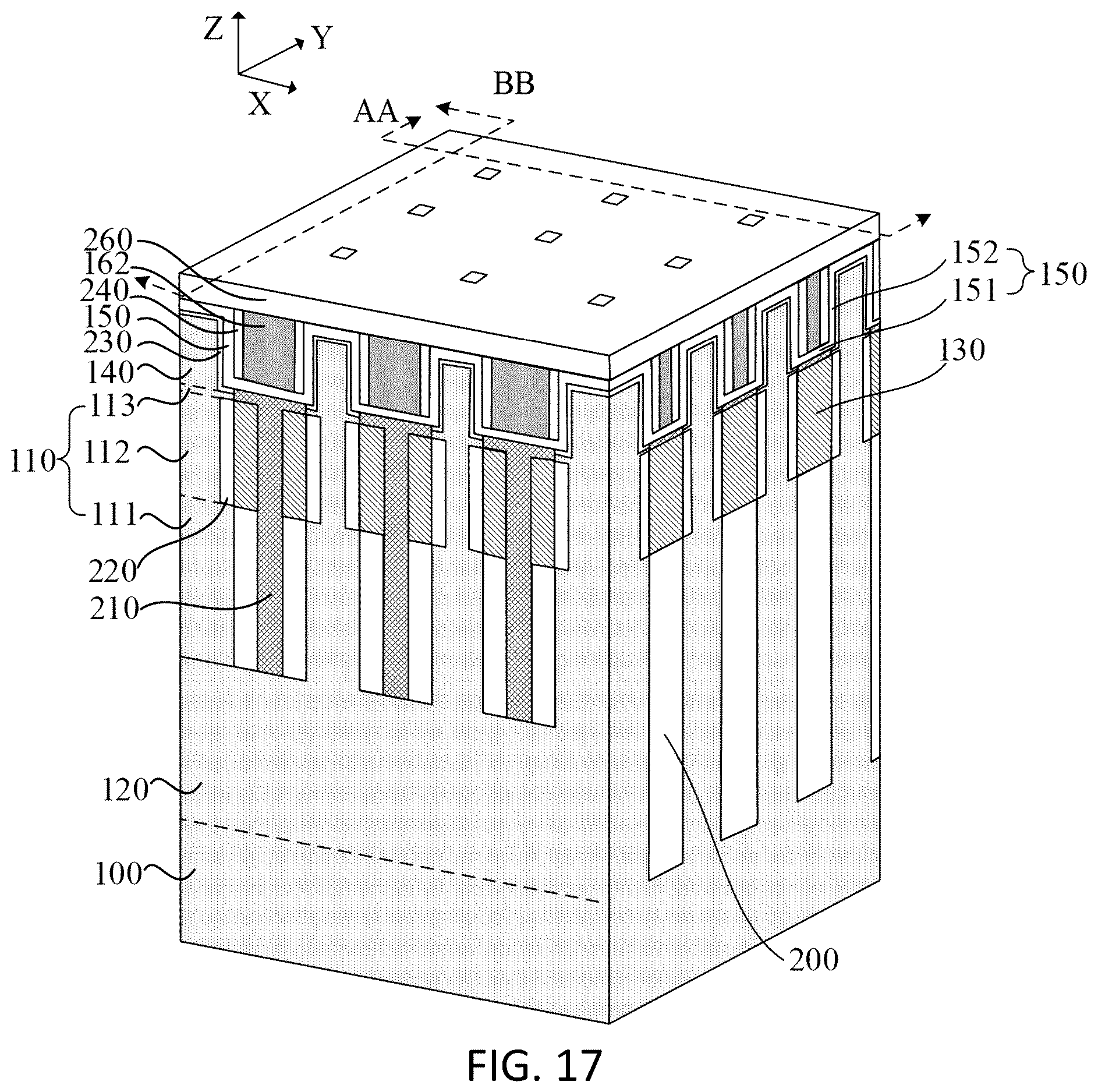 Patent US12610516 Figure 17 – Semiconductor structure and method making the same