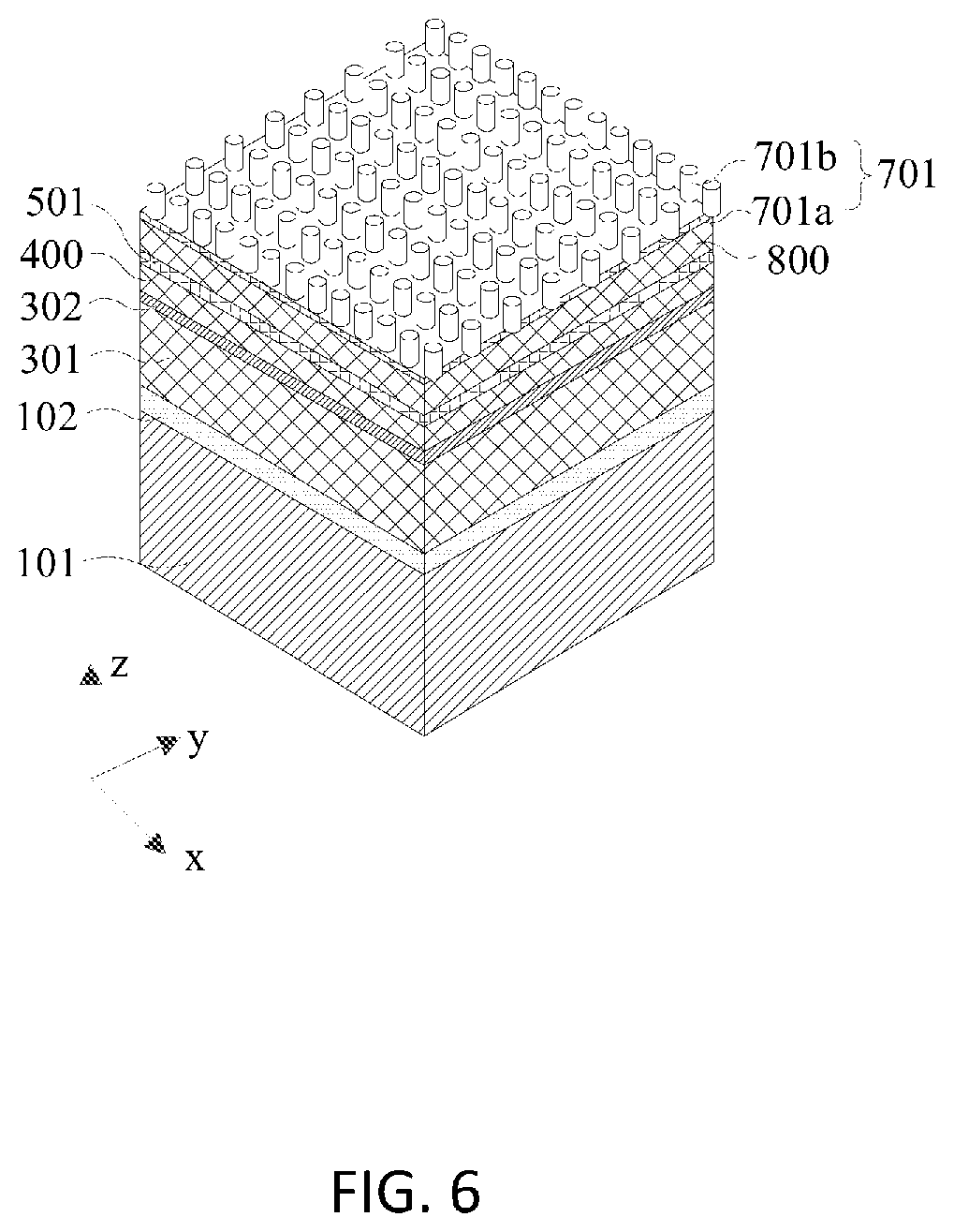 Patent US12610521 Figure 6 – Semiconductor memory having discrete active regions and method of making the same