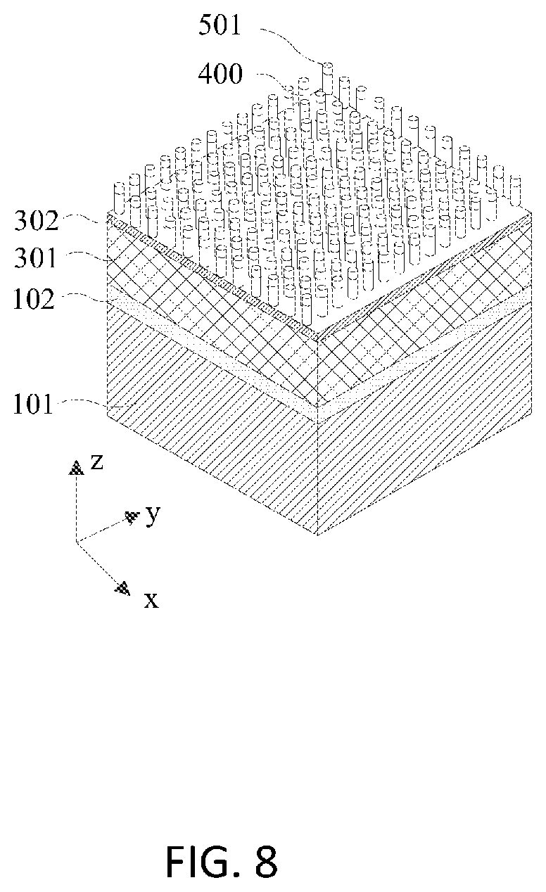 Patent US12610521 Figure 8 – Semiconductor memory having discrete active regions and method of making the same